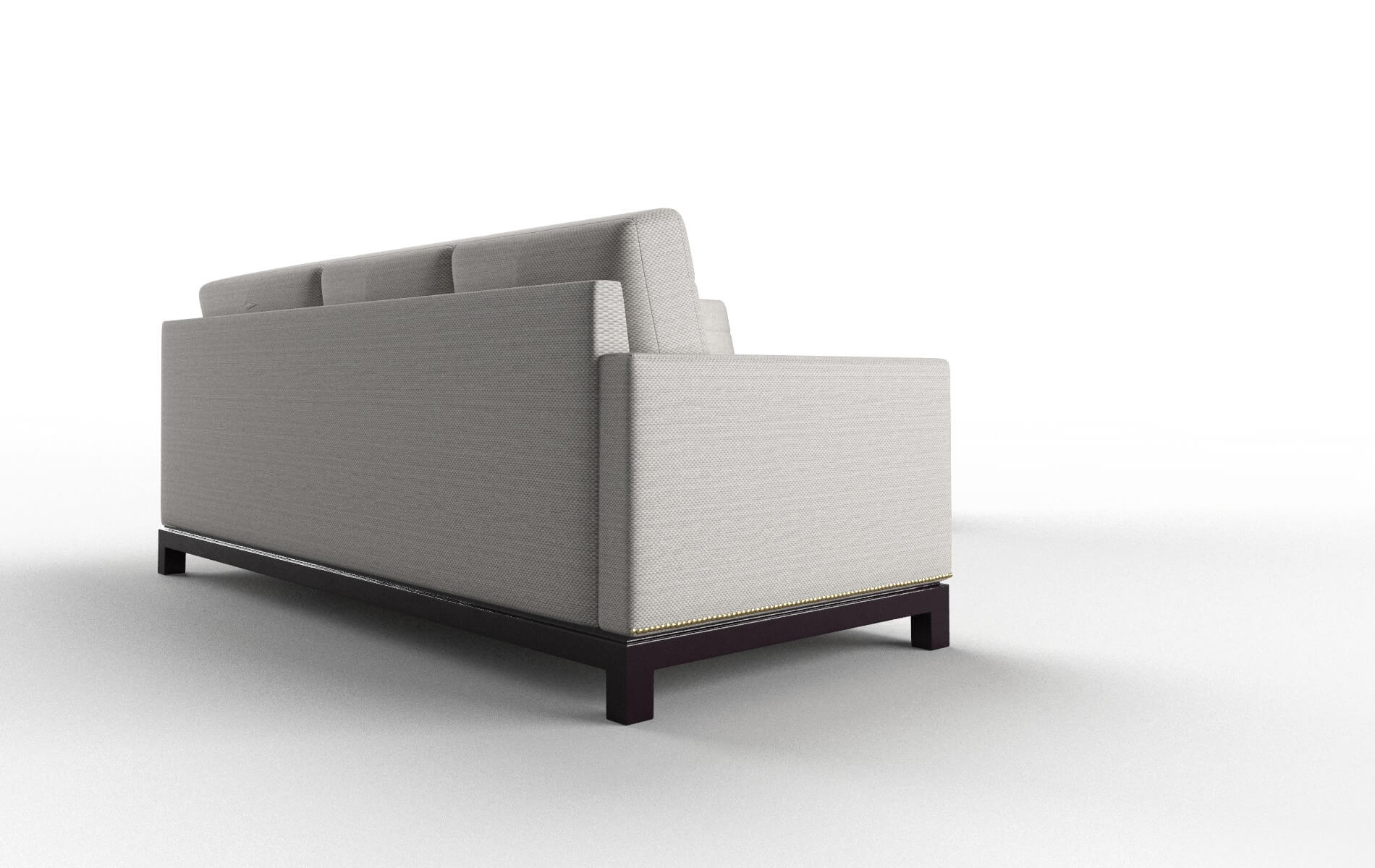 Davos Naples Ash Sectional espresso legs 3