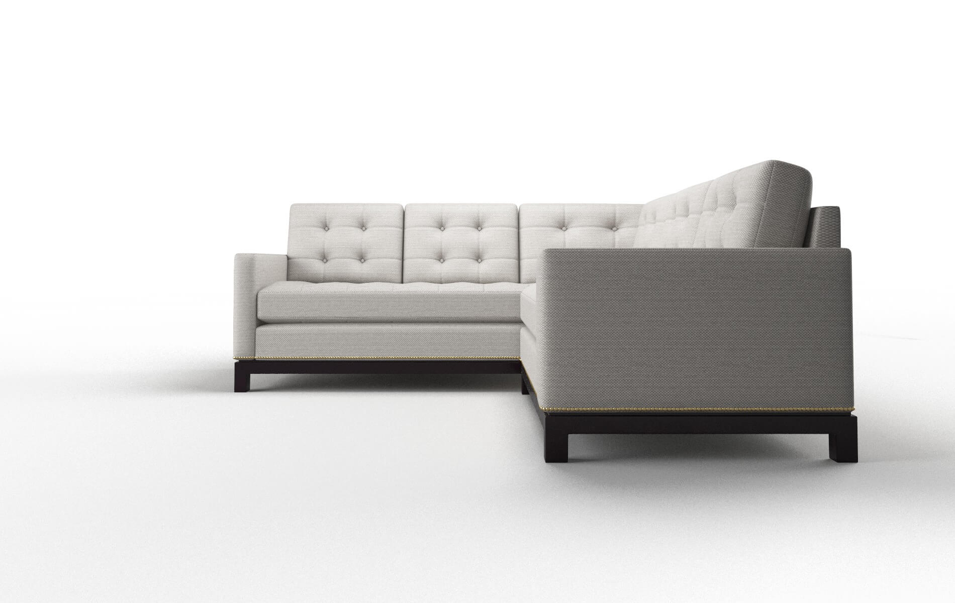 Davos Naples Ash Sectional espresso legs 5