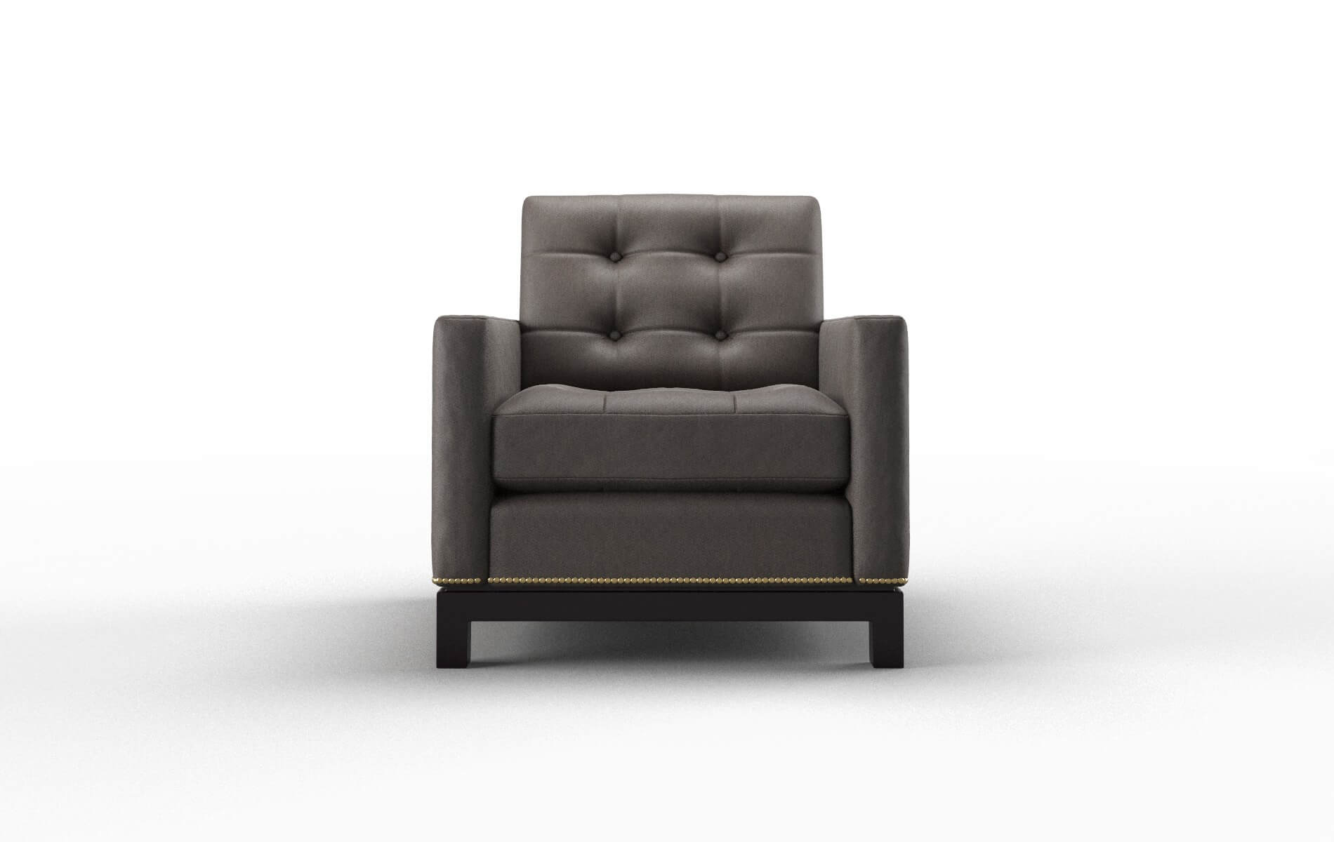 Davos Naples graphite Chair Espresso Legs  1