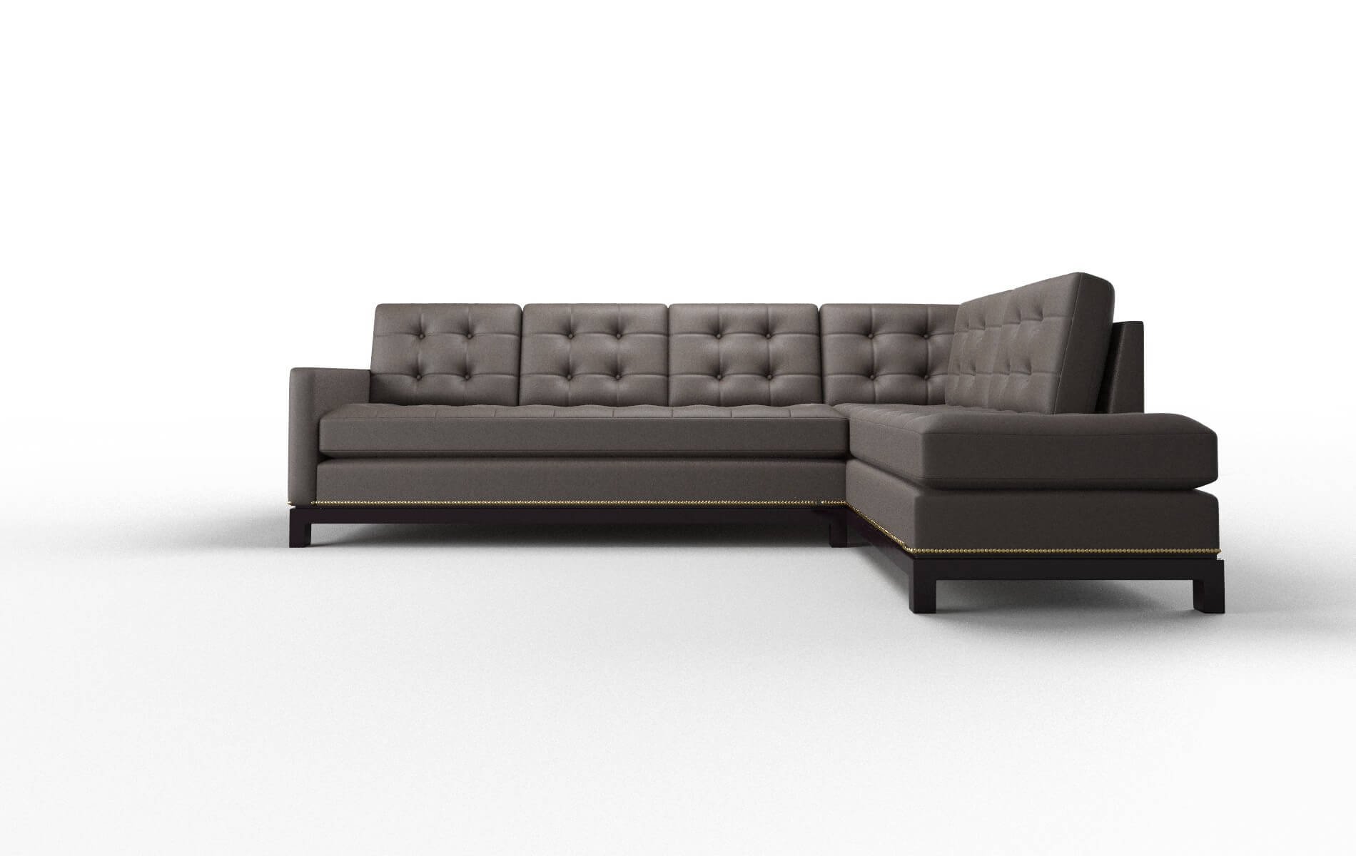 Davos Naples Graphite Panel espresso legs 1