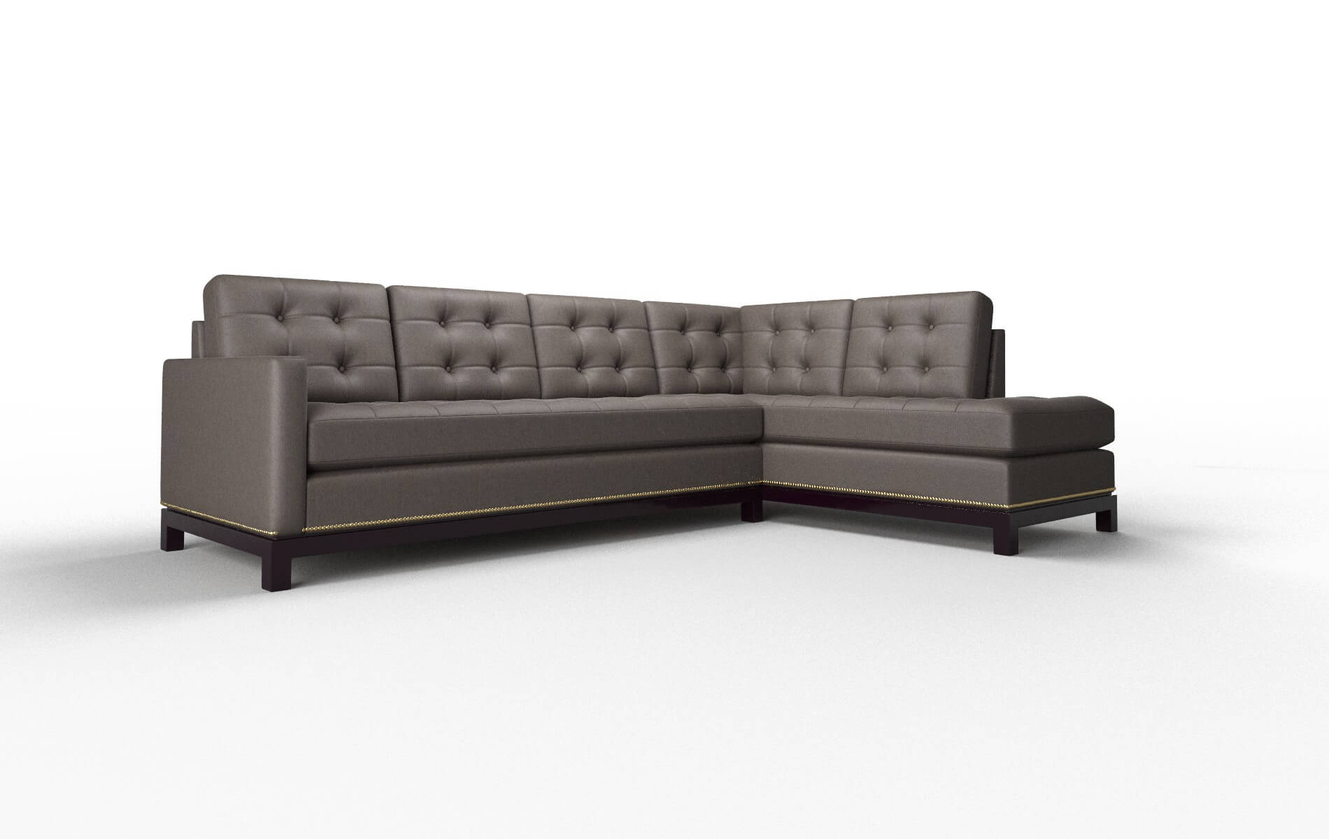 Davos Naples Graphite Panel espresso legs 2