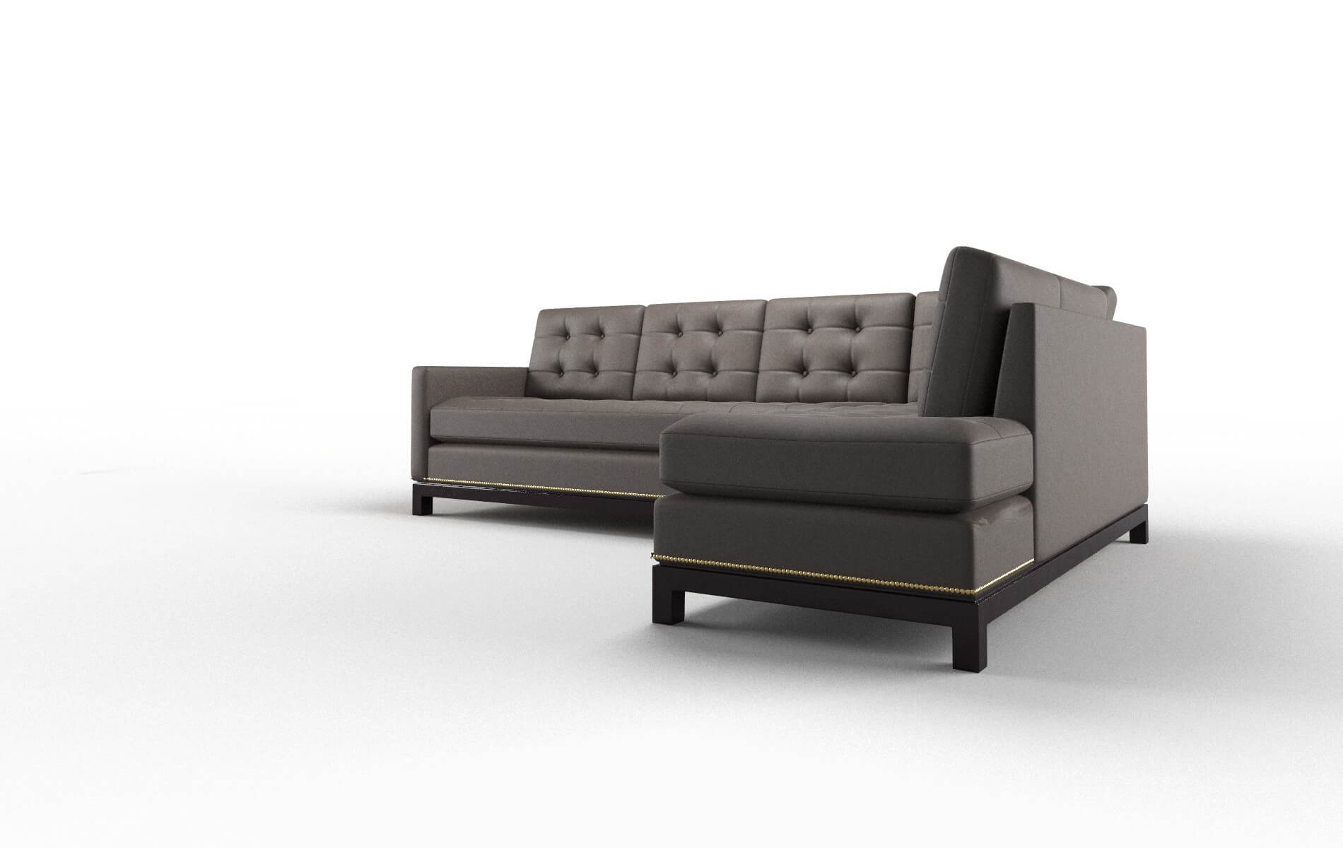 Davos Naples Graphite Panel espresso legs 4