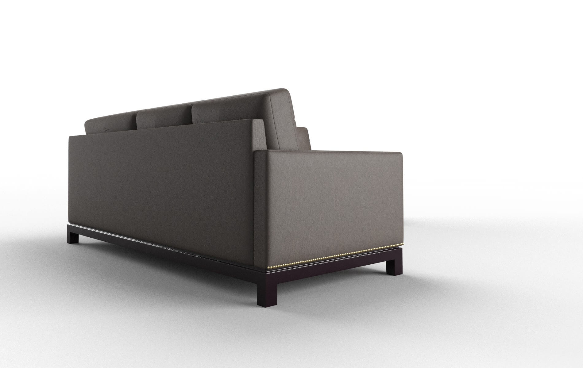 Davos Naples Graphite Sectional espresso legs 3