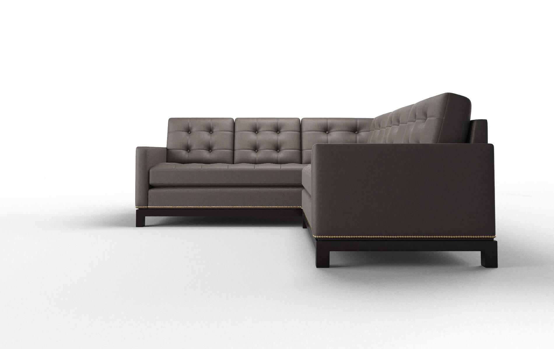 Davos Naples Graphite Sectional espresso legs 5