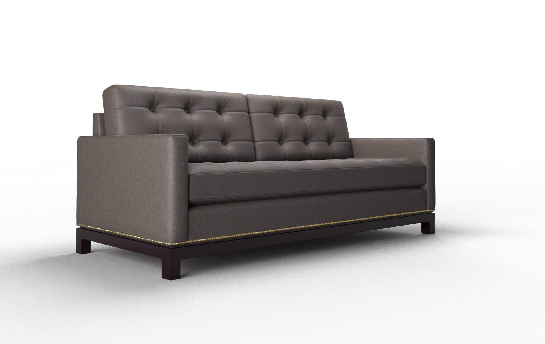 Davos Naples Graphite Sofa espresso legs 2