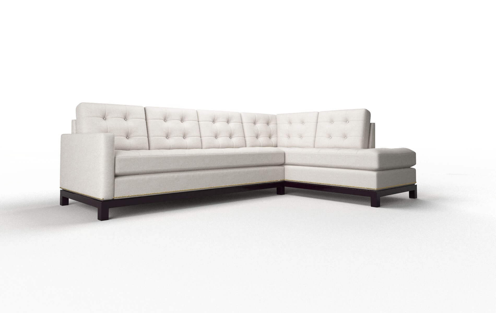 Davos Noble Grey Panel espresso legs 2