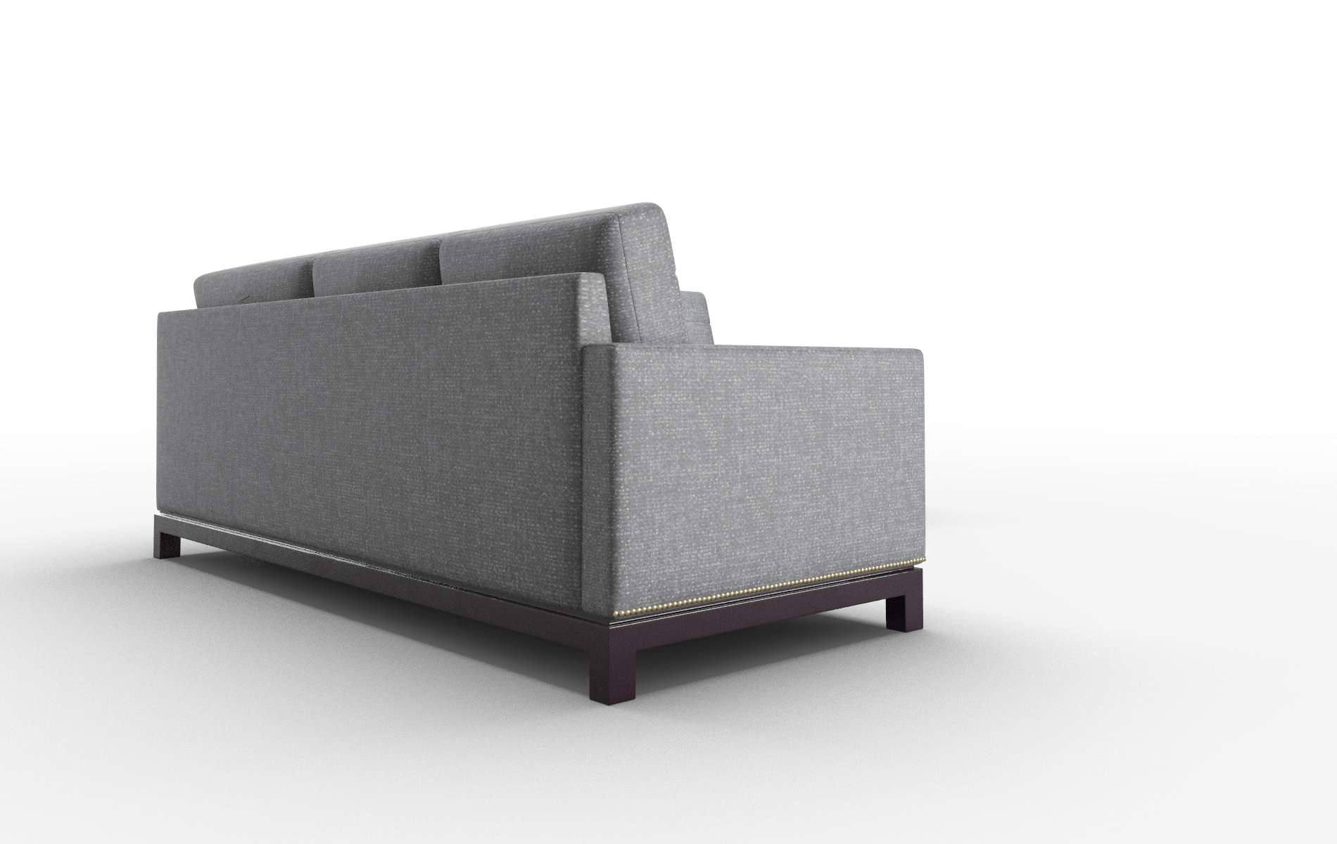 Davos Notion Graphite Sectional espresso legs 3