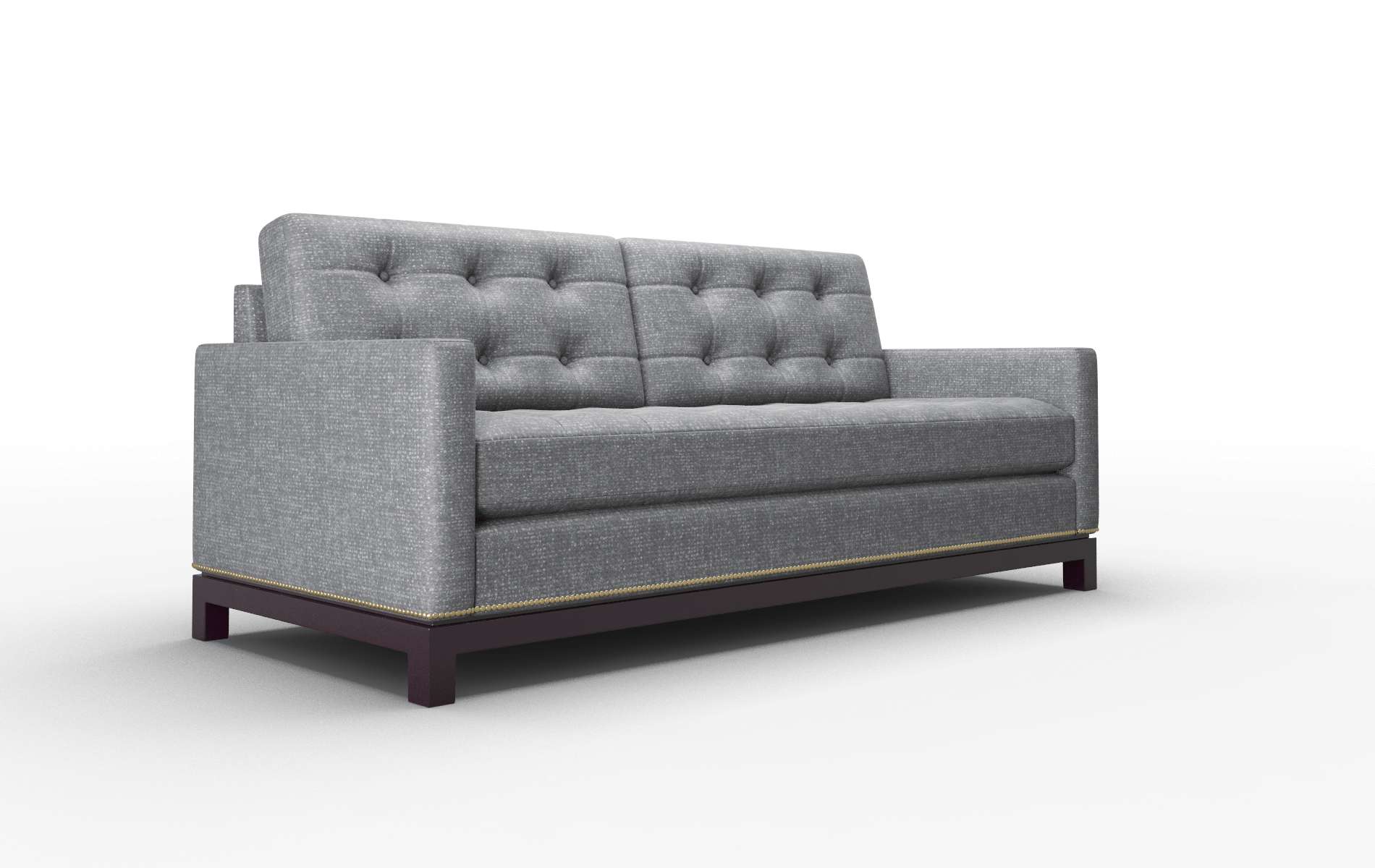 Davos Notion Graphite Sofa espresso legs 2