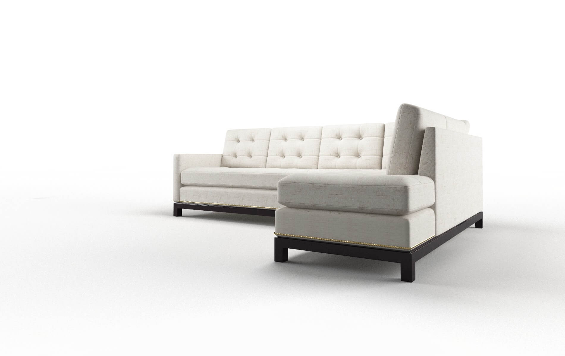 Davos Oceanside Natural Panel espresso legs 4