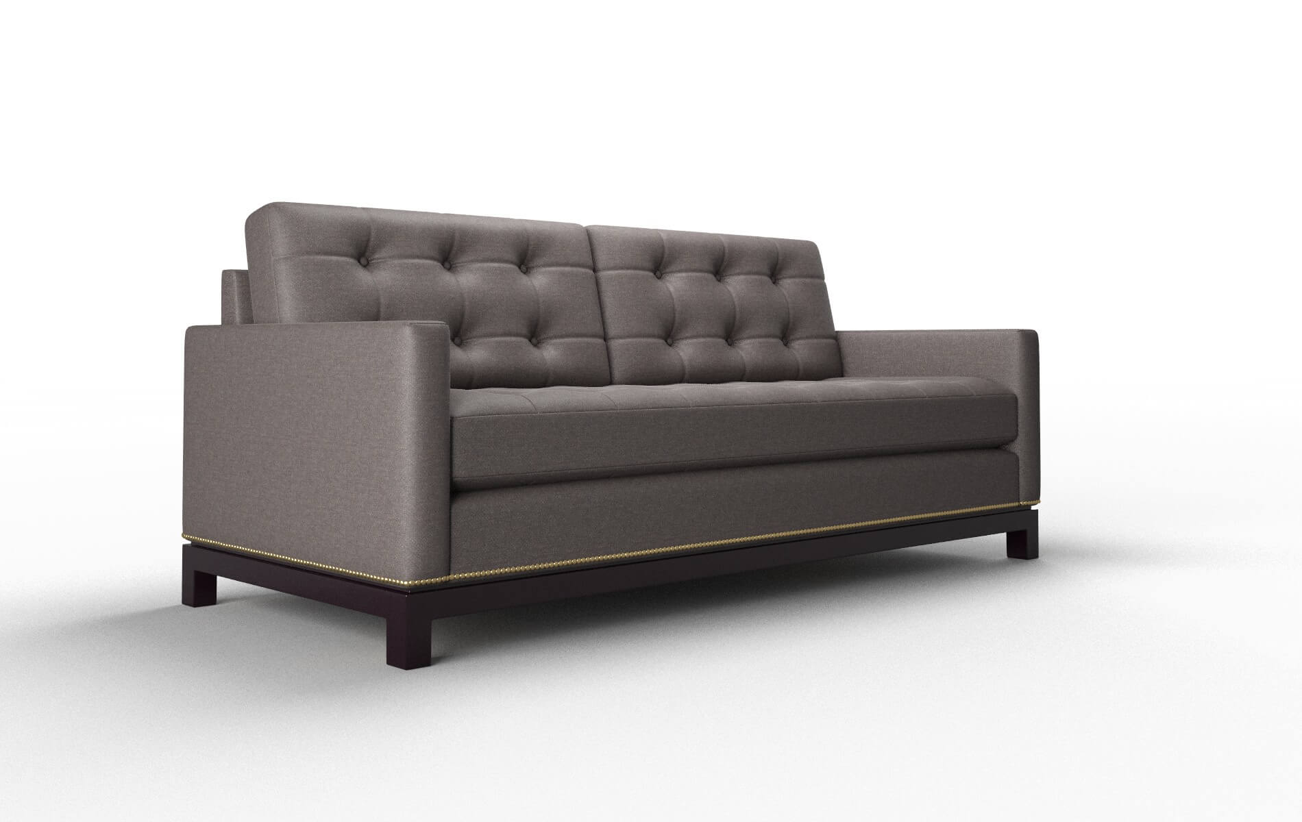 Davos Oscar Chocolate Sofa espresso legs 2