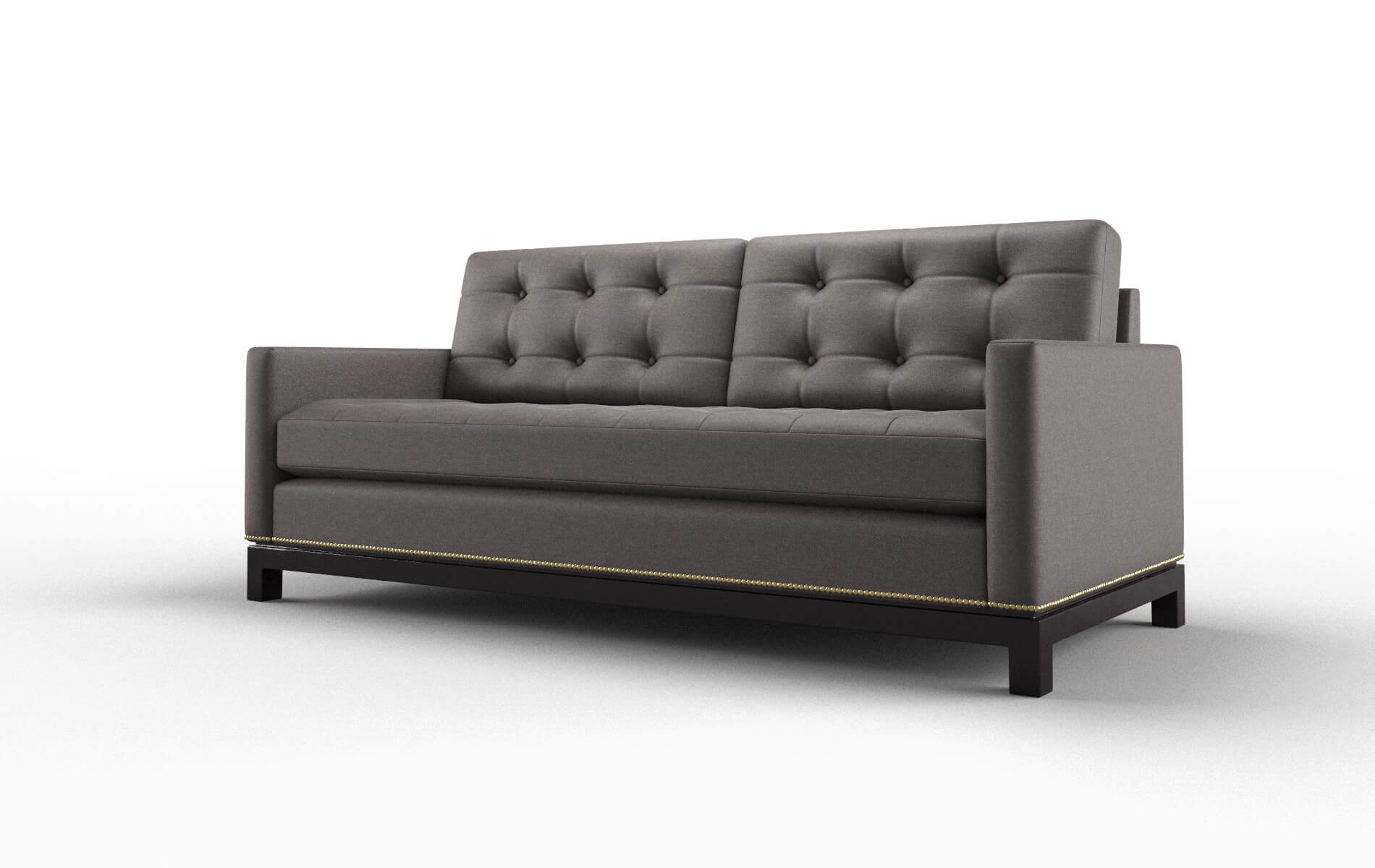 Davos Oscar Chocolate Sofa espresso legs 4