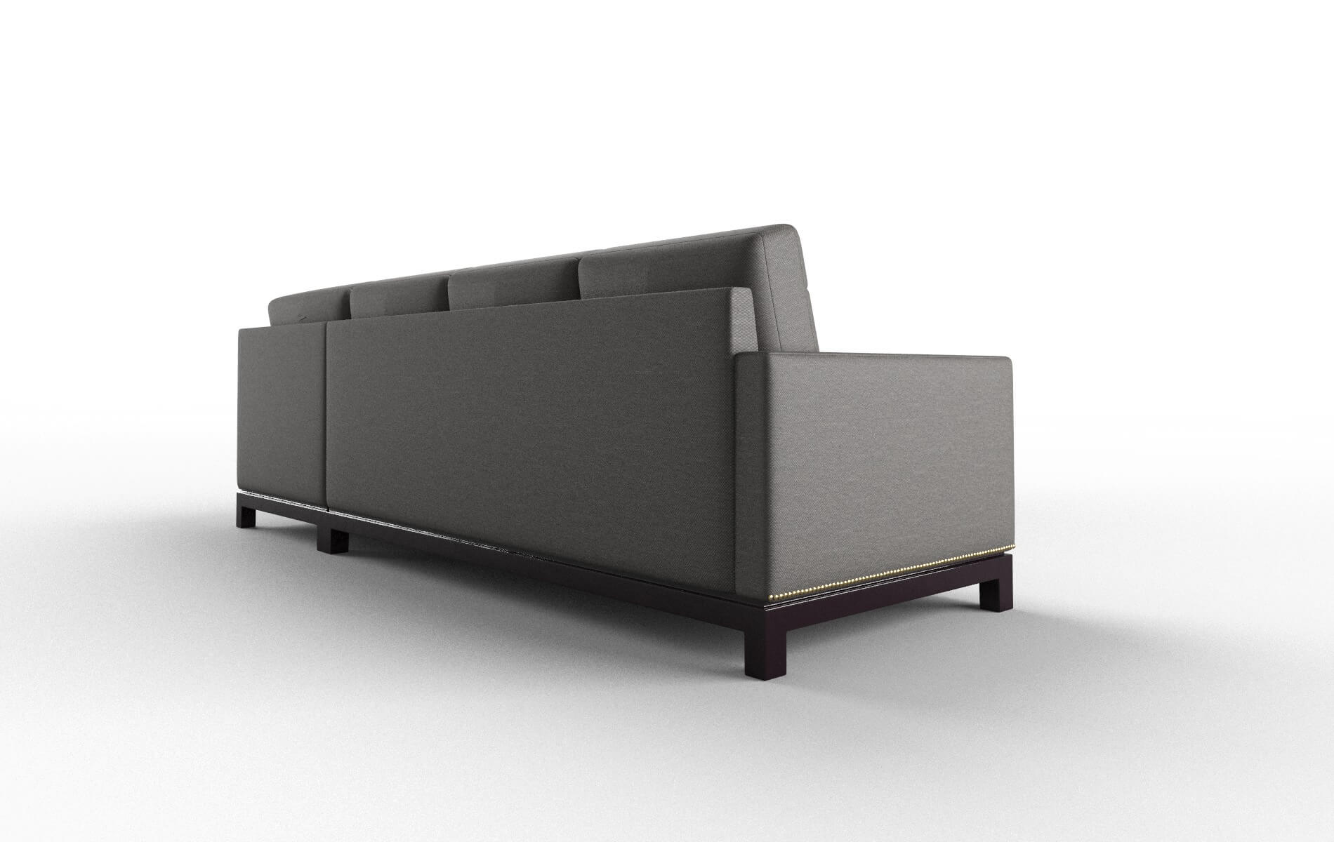 Davos Oscar Grey Panel espresso legs 5