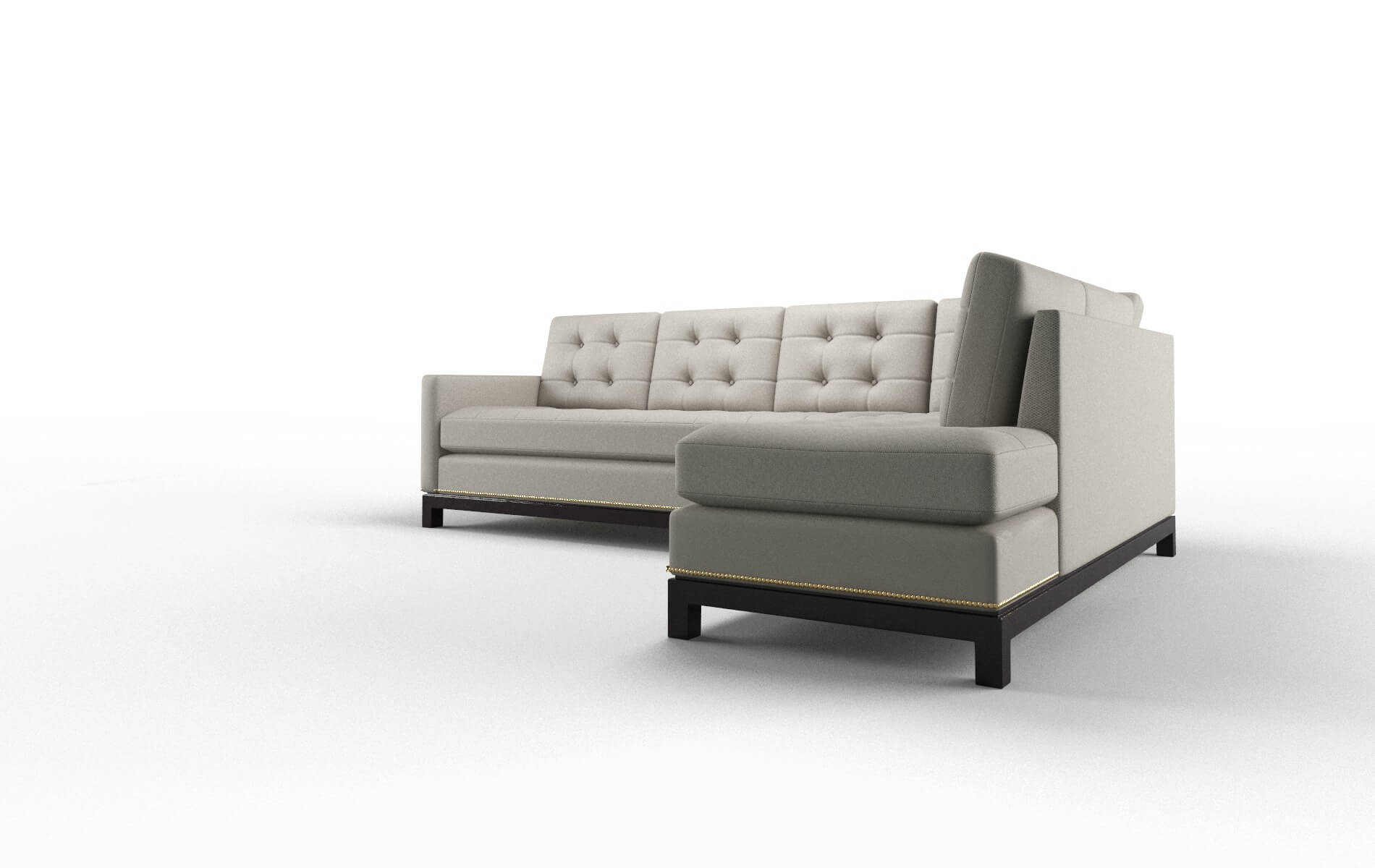 Davos Oscar Silver Panel espresso legs 4