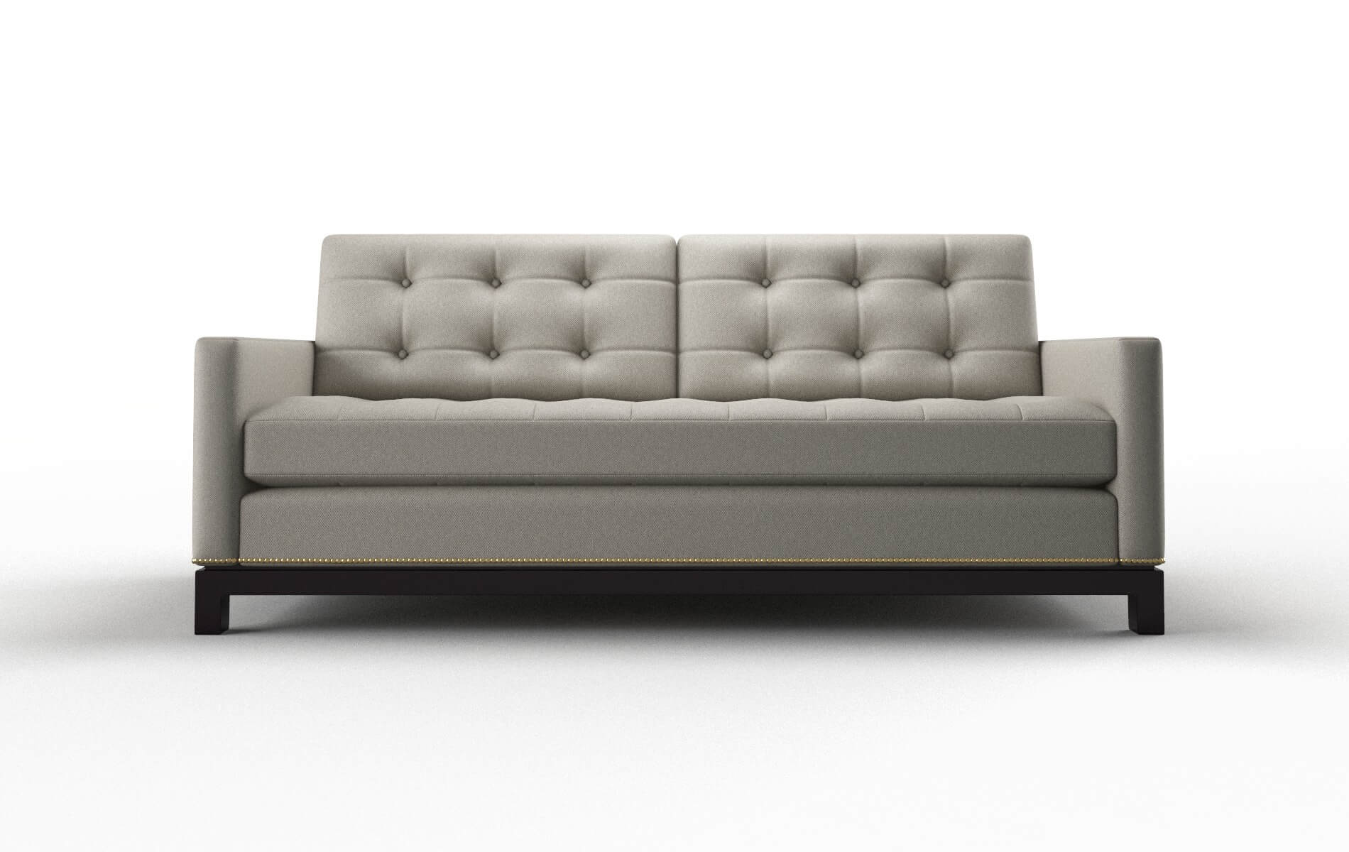 Davos Oscar Silver Sofa espresso legs 1