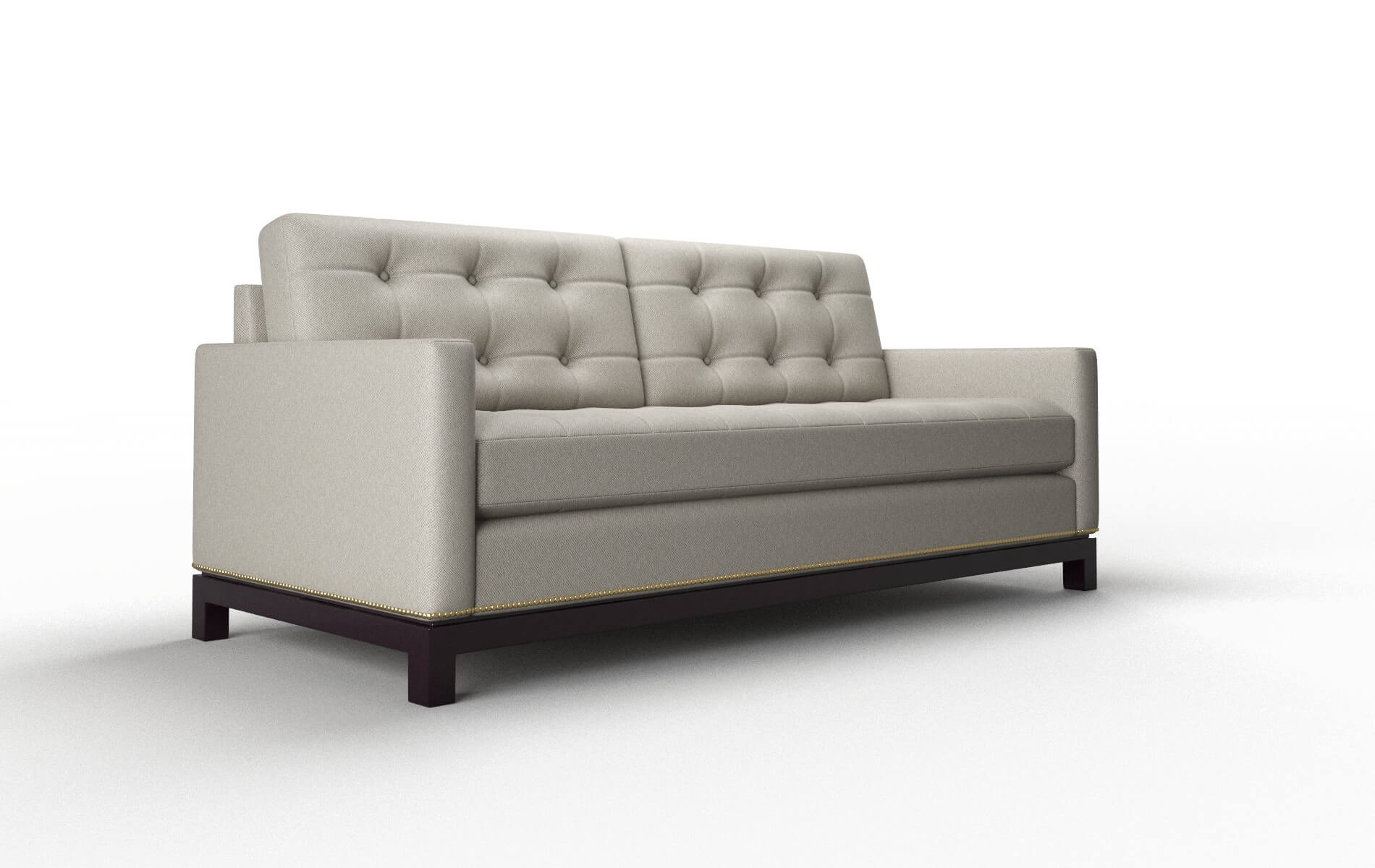Davos Oscar Silver Sofa espresso legs 2