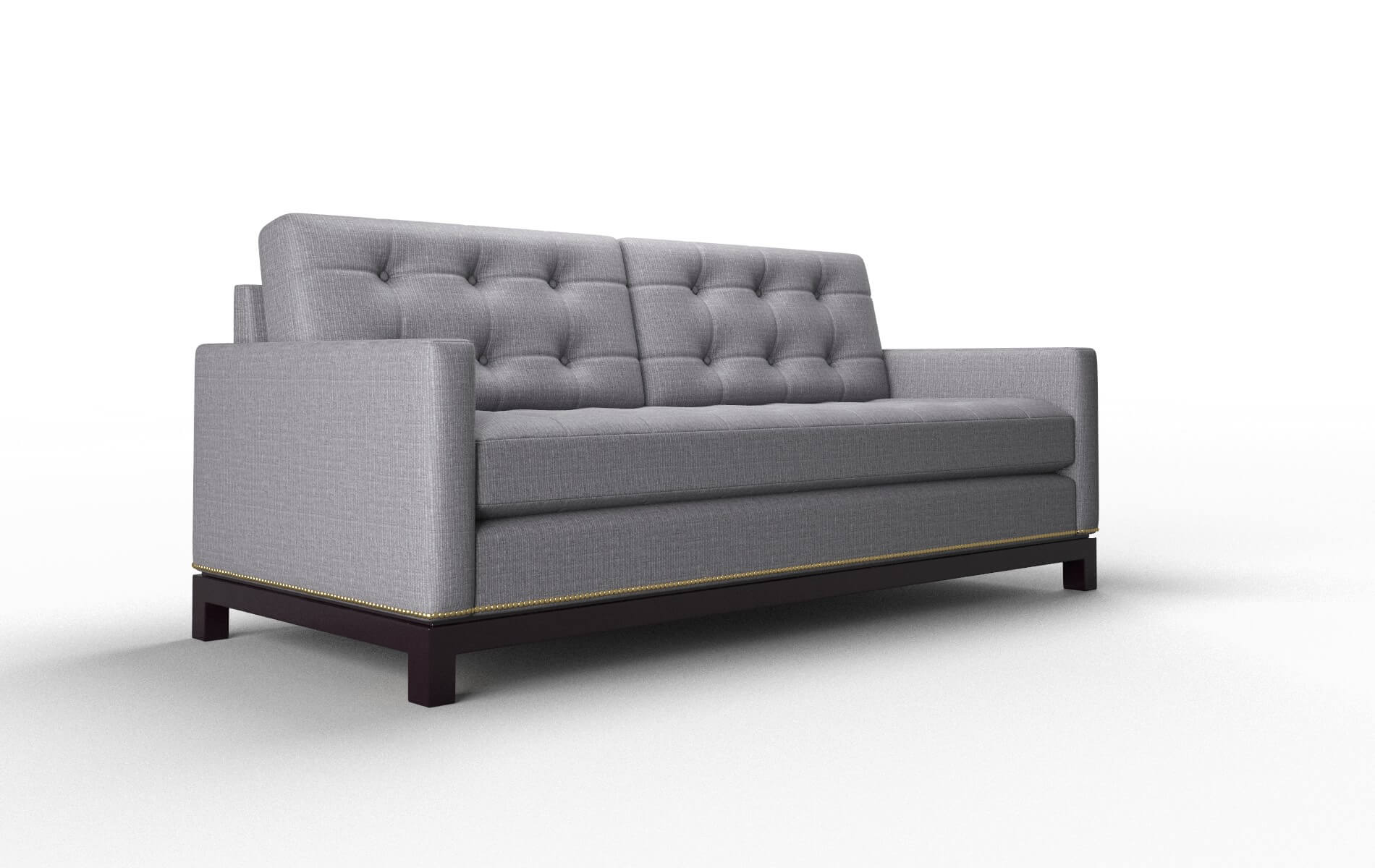Davos Parker Ash Sofa espresso legs 2