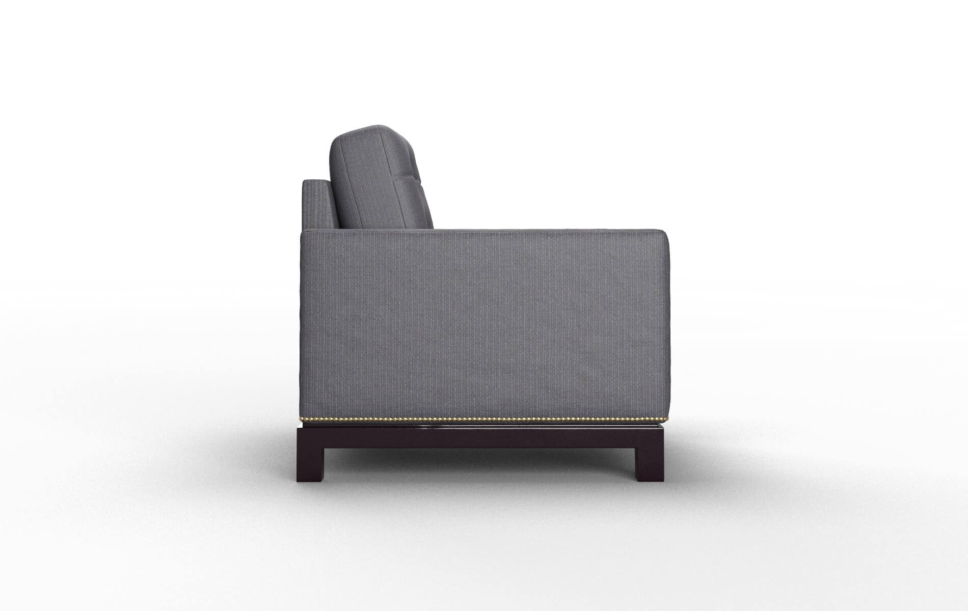 Davos Parker Charcoal Chair espresso legs 3