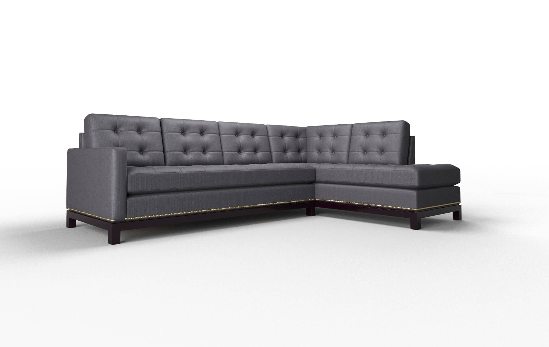 Davos Parker Charcoal Panel espresso legs 2
