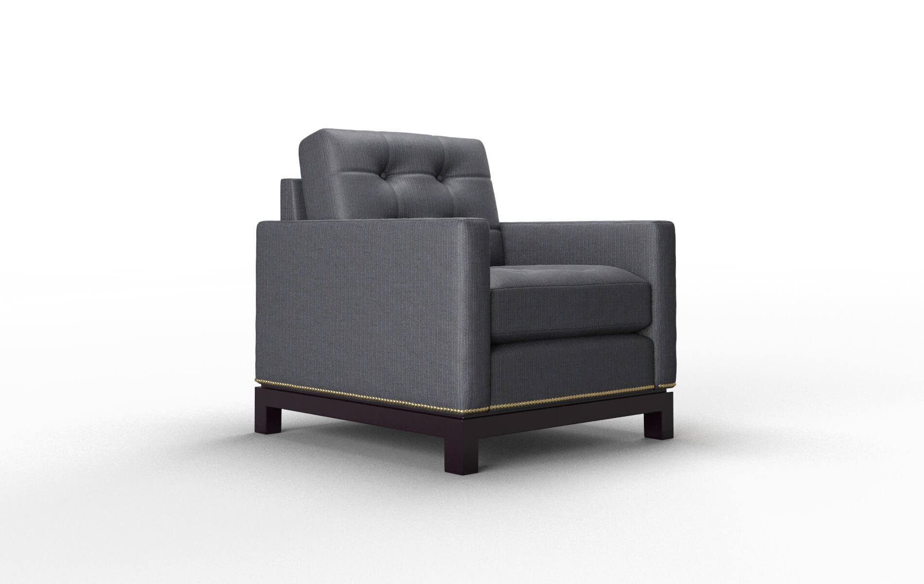Davos Parker Midnight Chair espresso legs 2