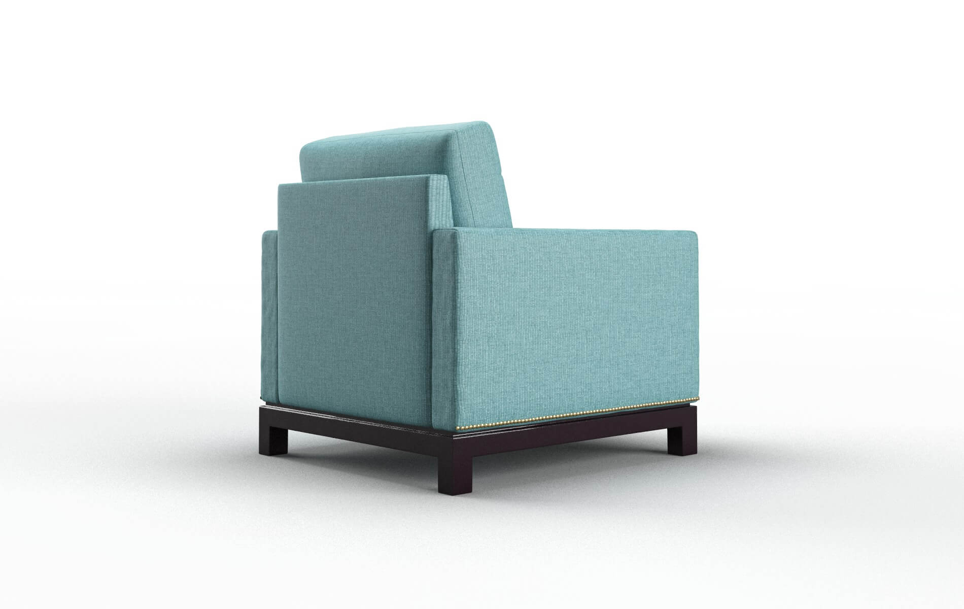 Davos Parker Turquoise Chair espresso legs 5