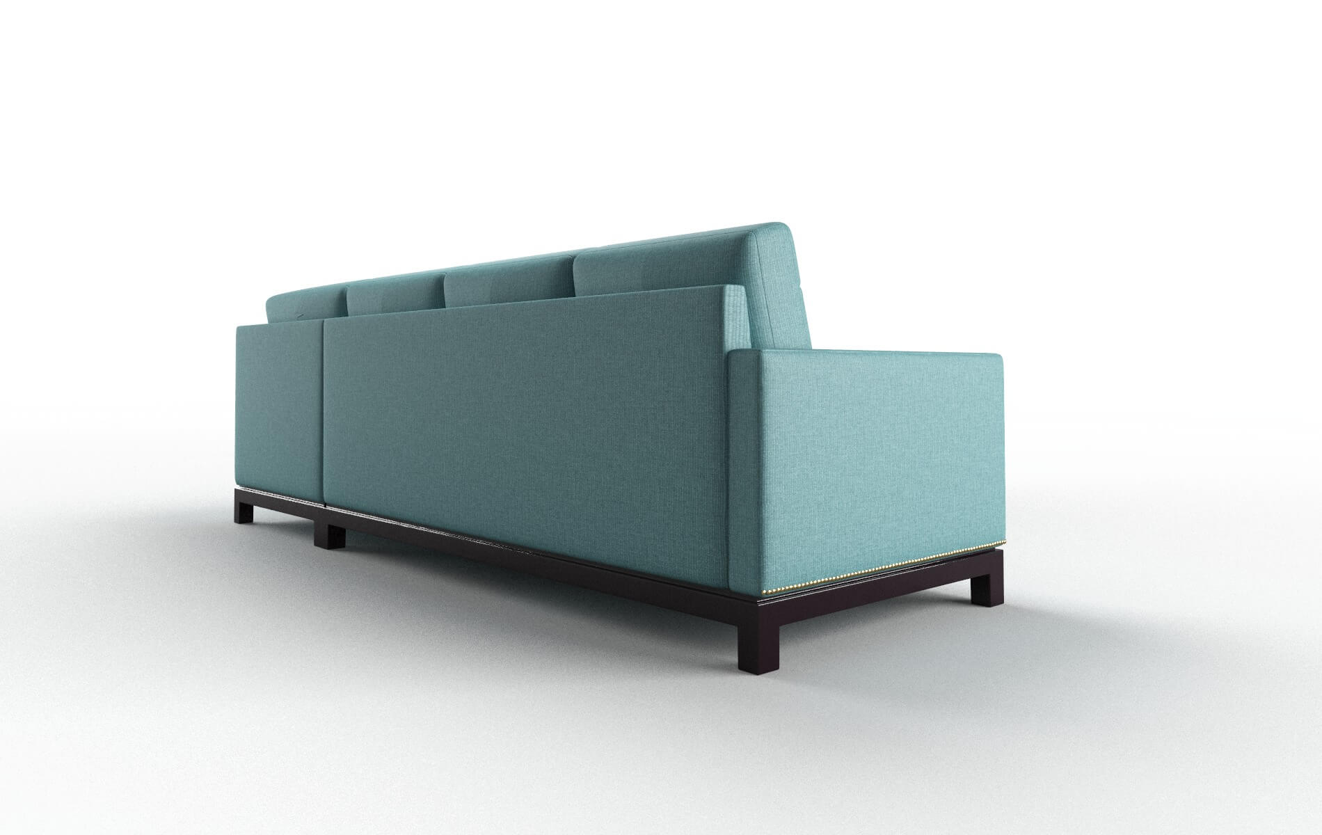 Davos Parker Turquoise Panel espresso legs 5