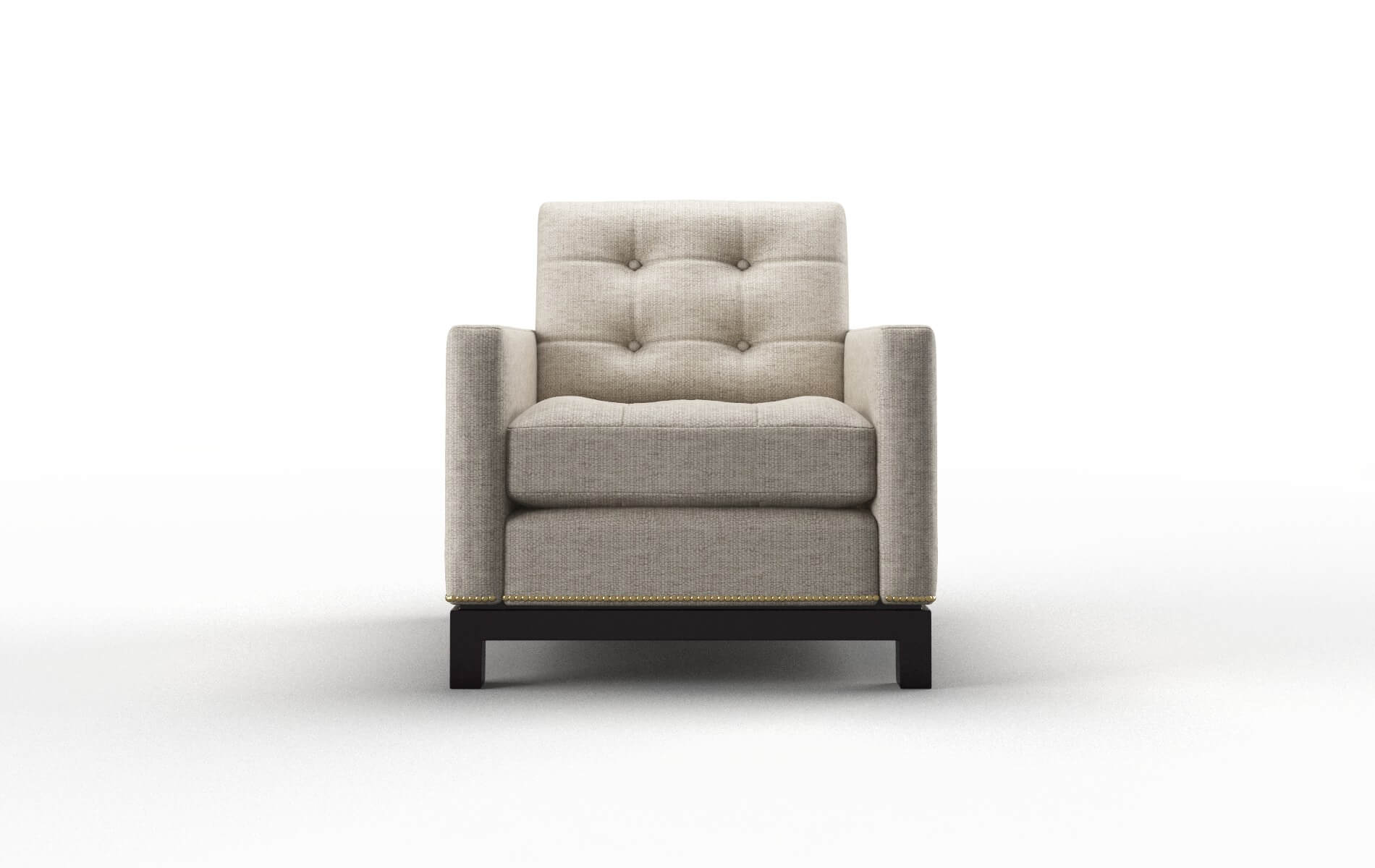 Davos Parker Wheat Chair espresso legs 1