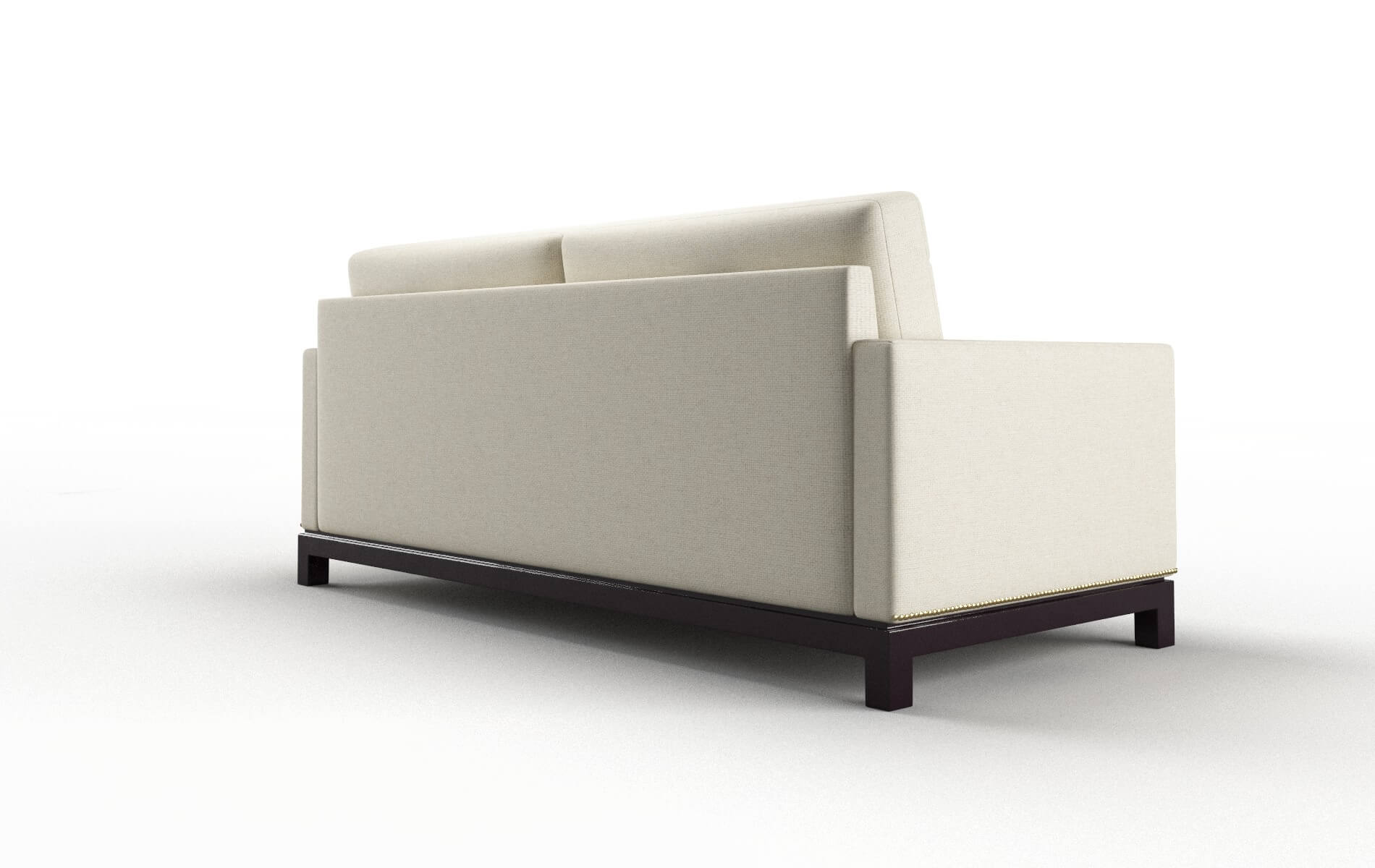 Davos Phoenix Ivory Sofa espresso legs 5