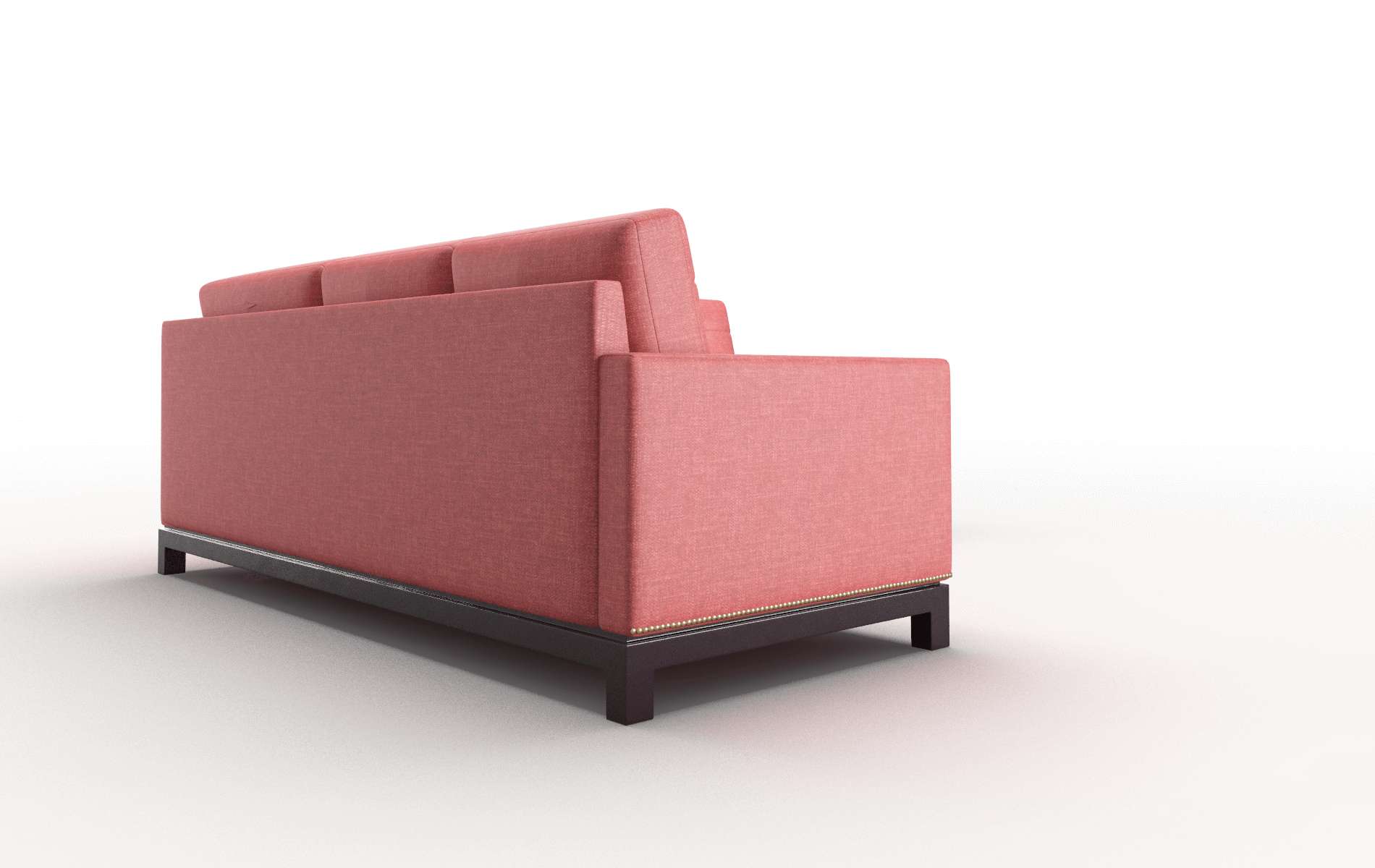 Davos Portland Berry Sectional espresso legs 3