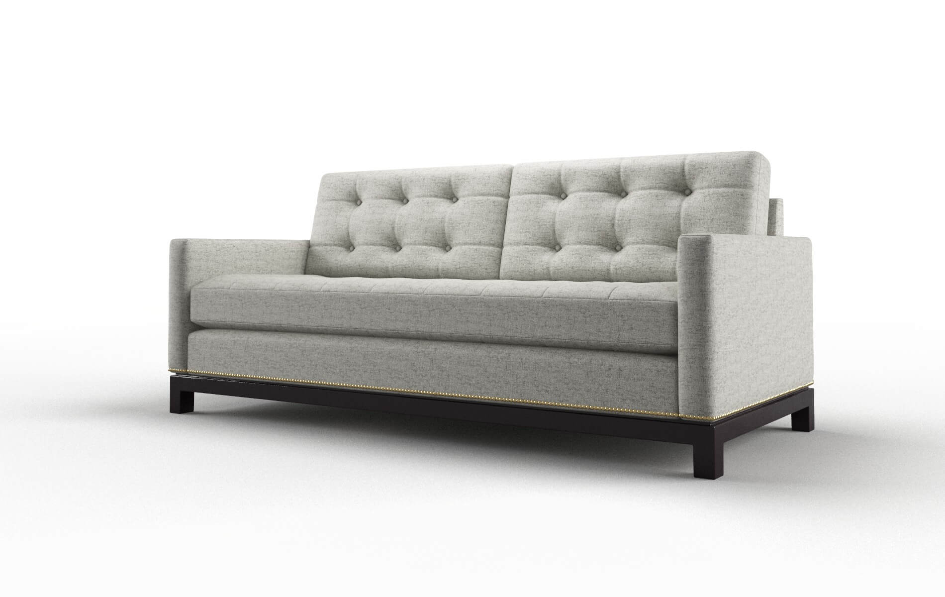Davos Prime Gravel Sofa espresso legs 4