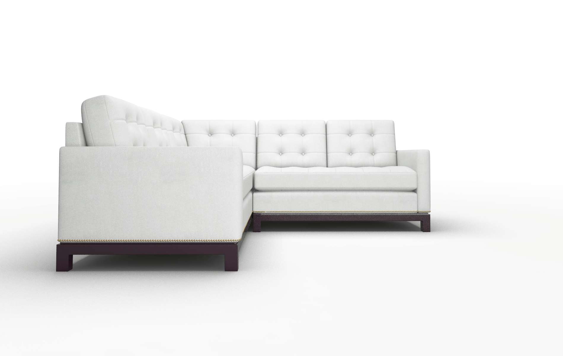 Davos Prisma Steam Sectional espresso legs 2