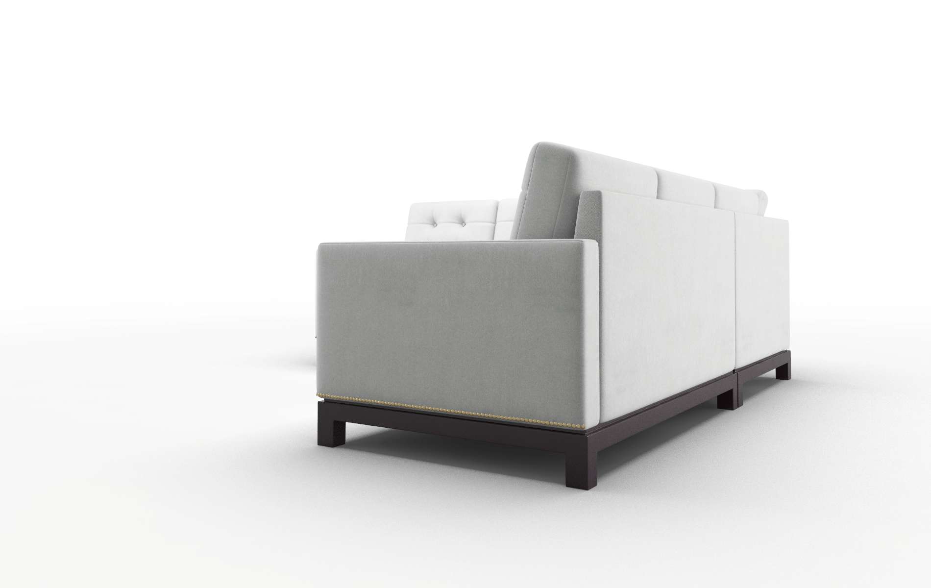 Davos Prisma Steam Sectional espresso legs 4