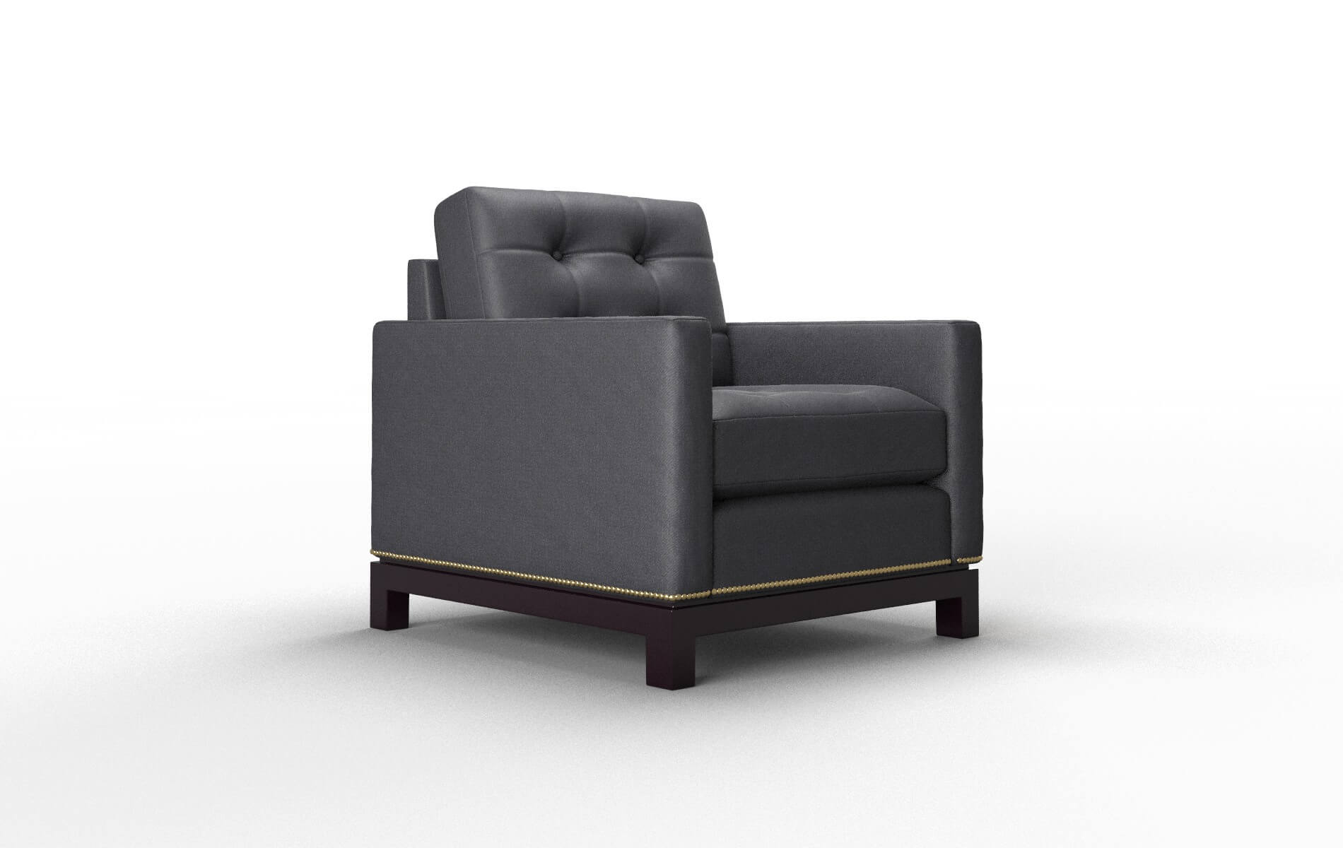 Davos Redondo Navy Chair espresso legs 2