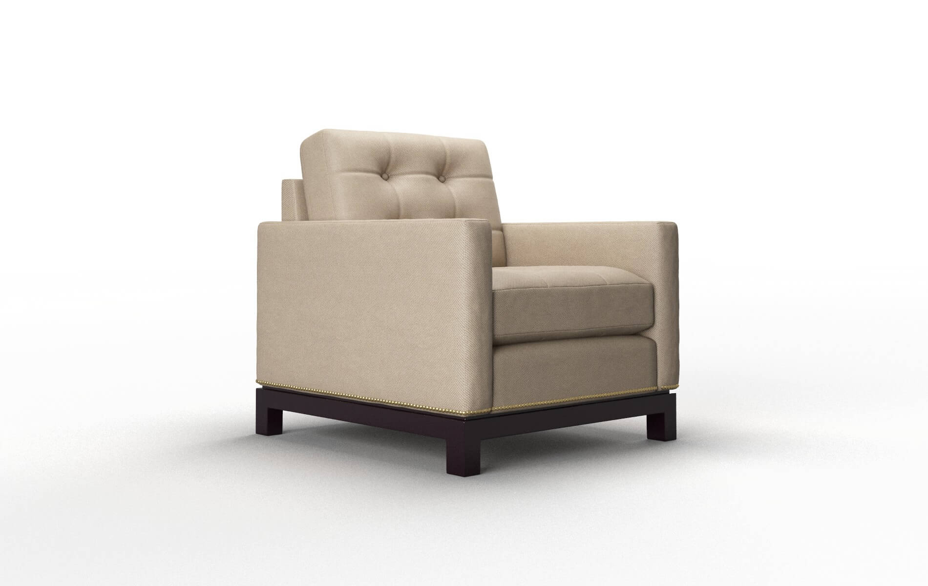 Davos Rocket Cappuccino Chair espresso legs 2