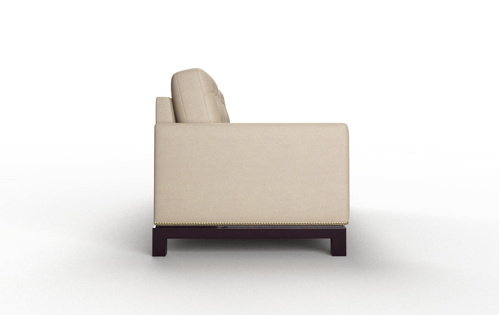 Davos Rocket Cappuccino Sofa espresso legs 3