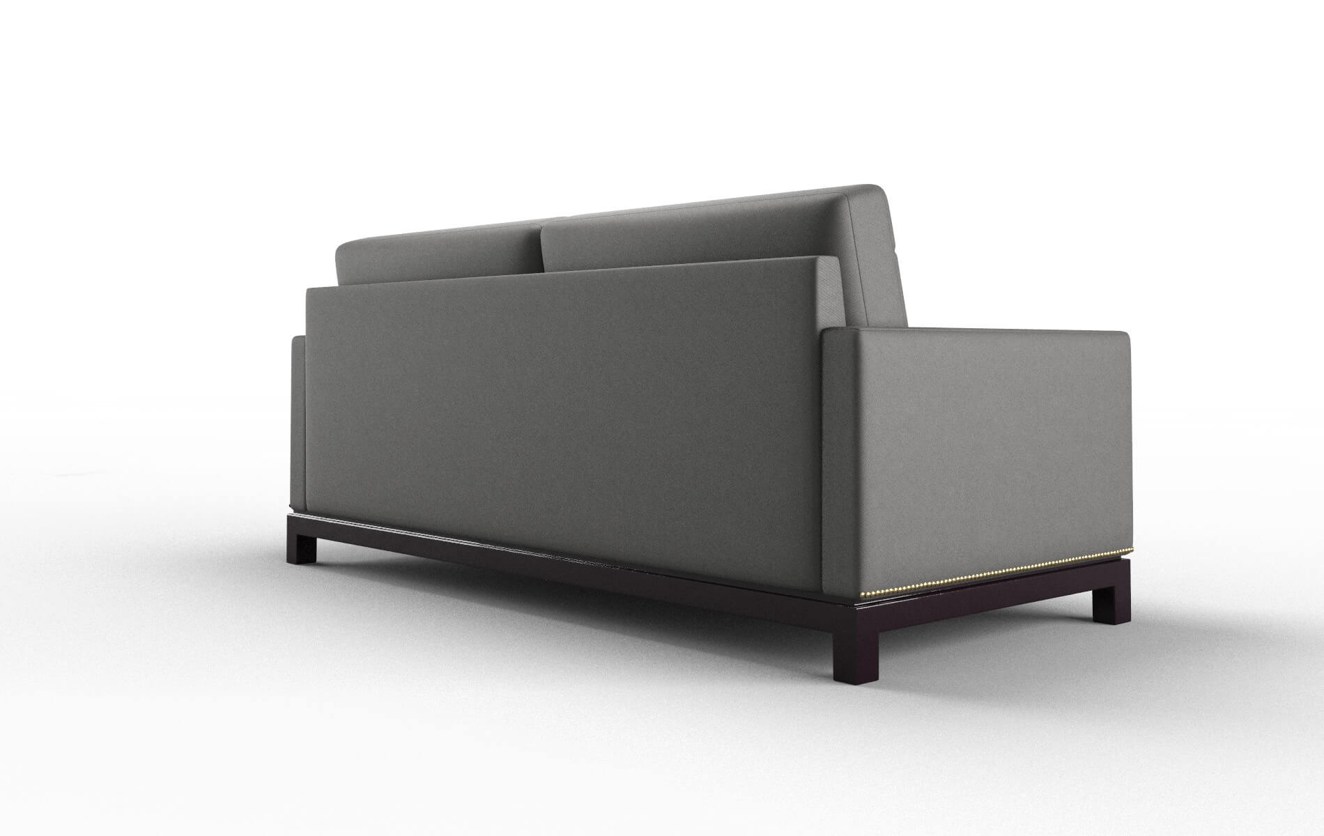 Davos Rocket Charcoal Sofa espresso legs 5