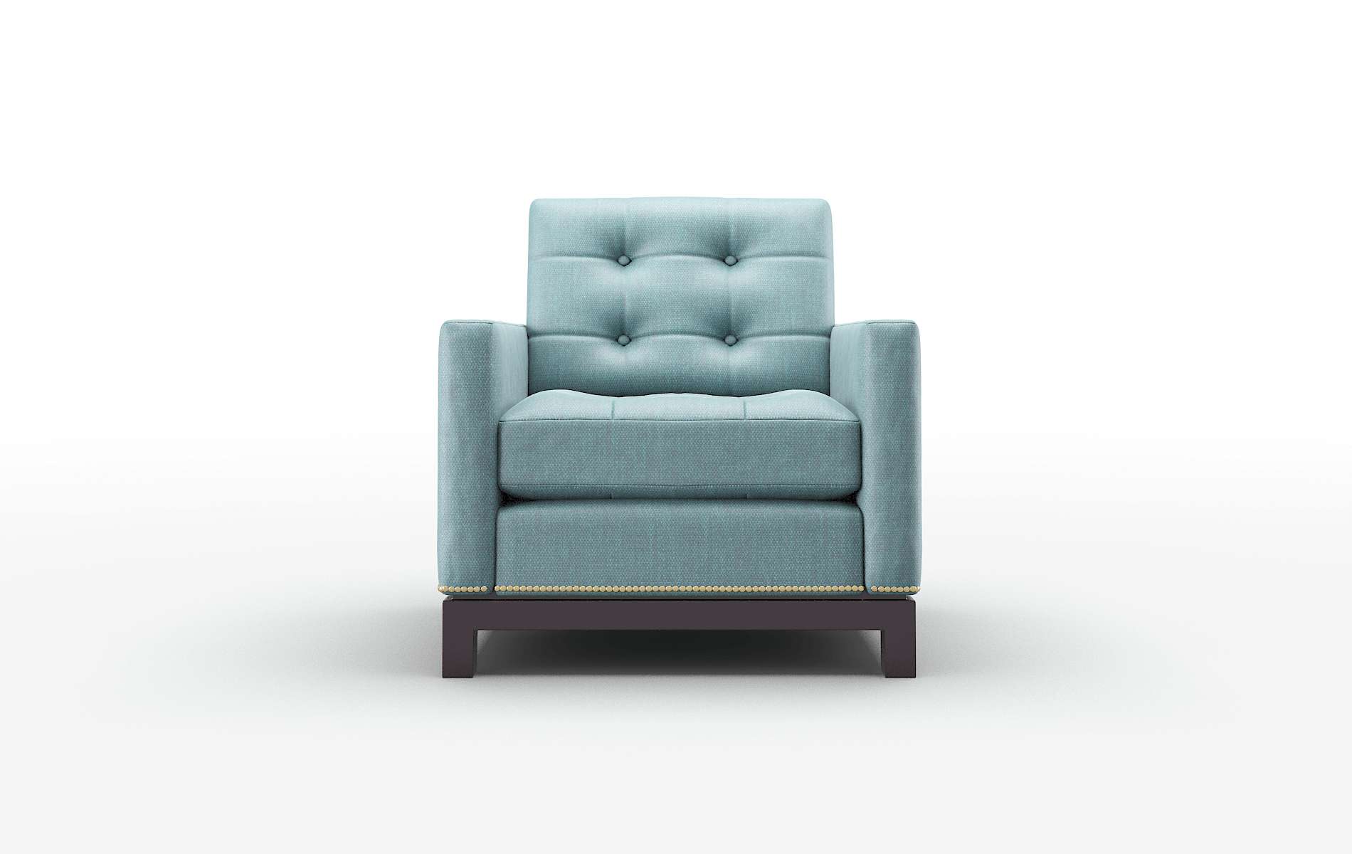 Davos Rocket peacock Chair Espresso Legs  1