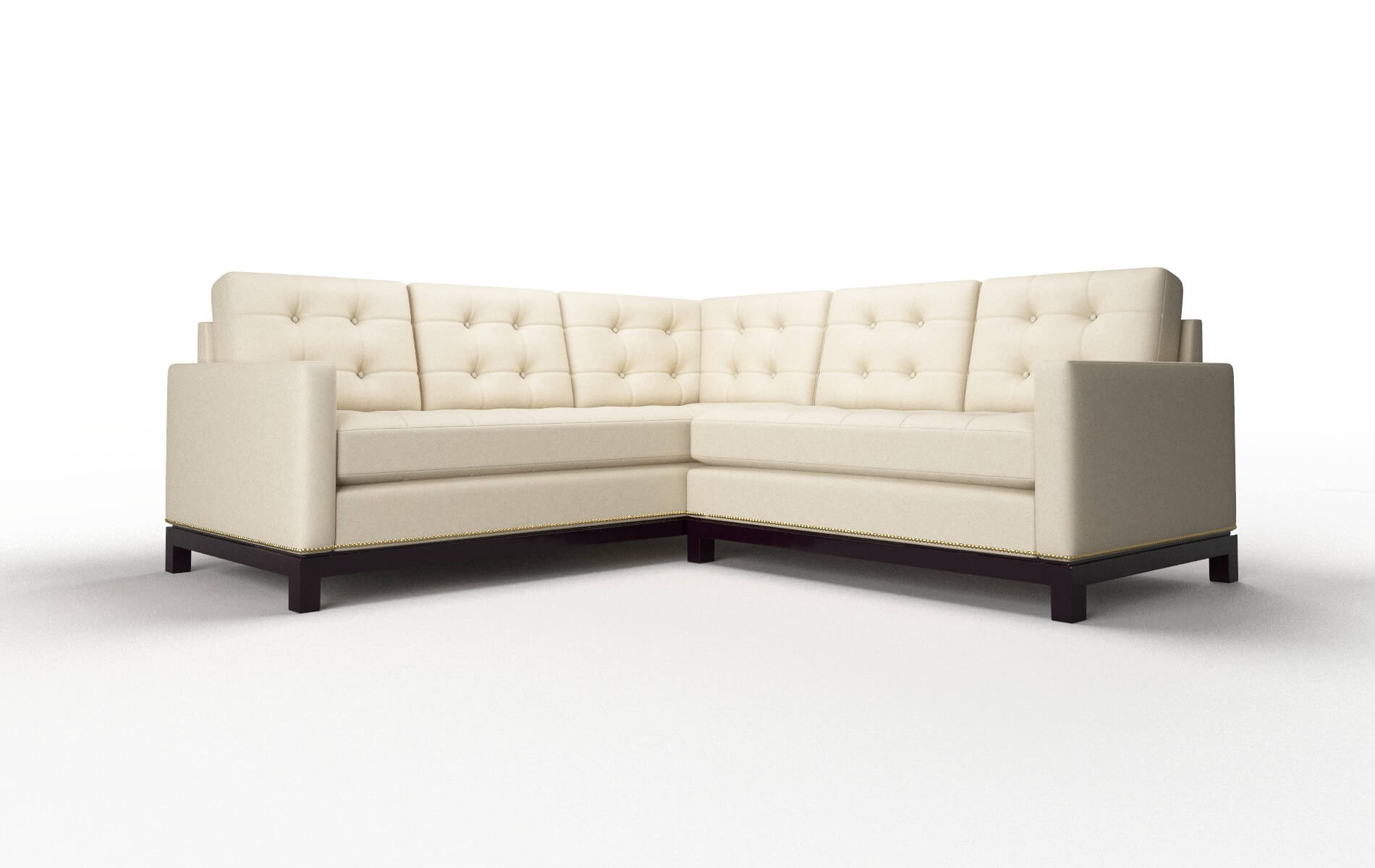 Davos Rocket Sand Sectional espresso legs 1