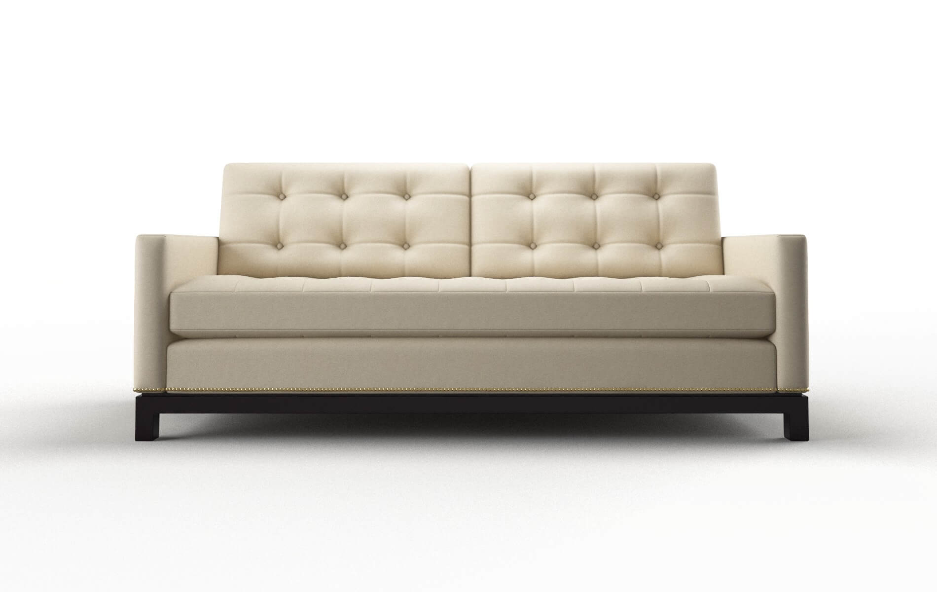 Davos Rocket Sand Sofa espresso legs 1