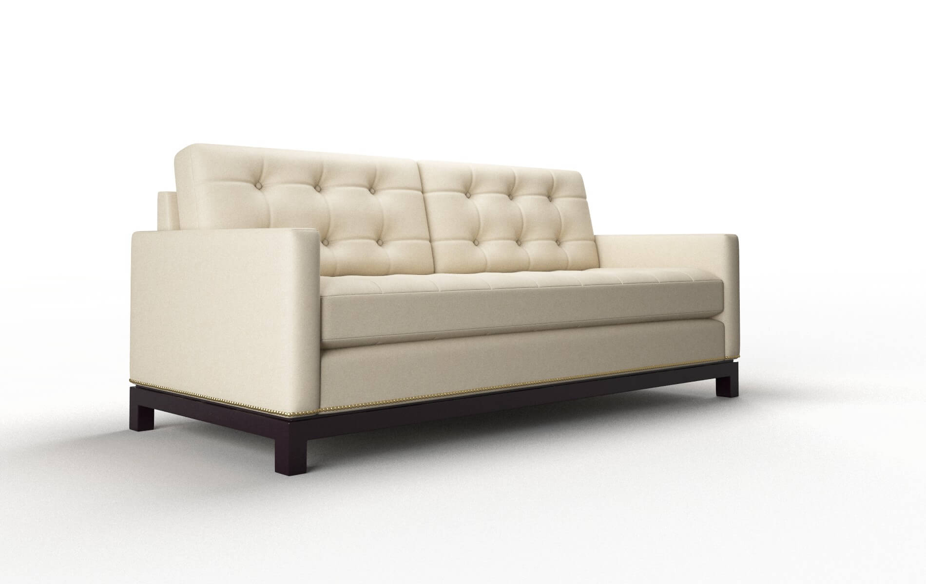Davos Rocket Sand Sofa espresso legs 2