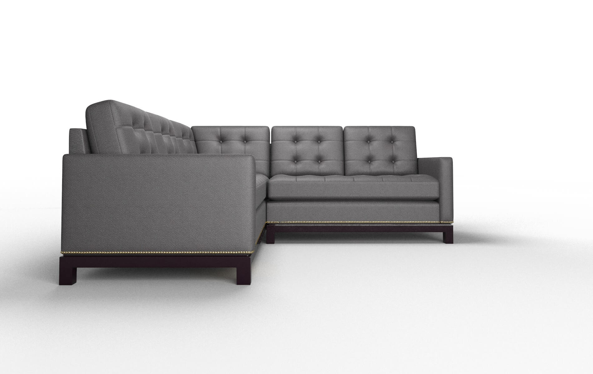 Davos Royale Eclipse Sectional espresso legs 2