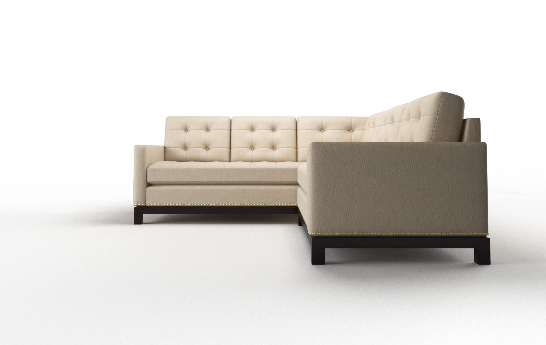 Davos Royale Mondo Sectional espresso legs 5