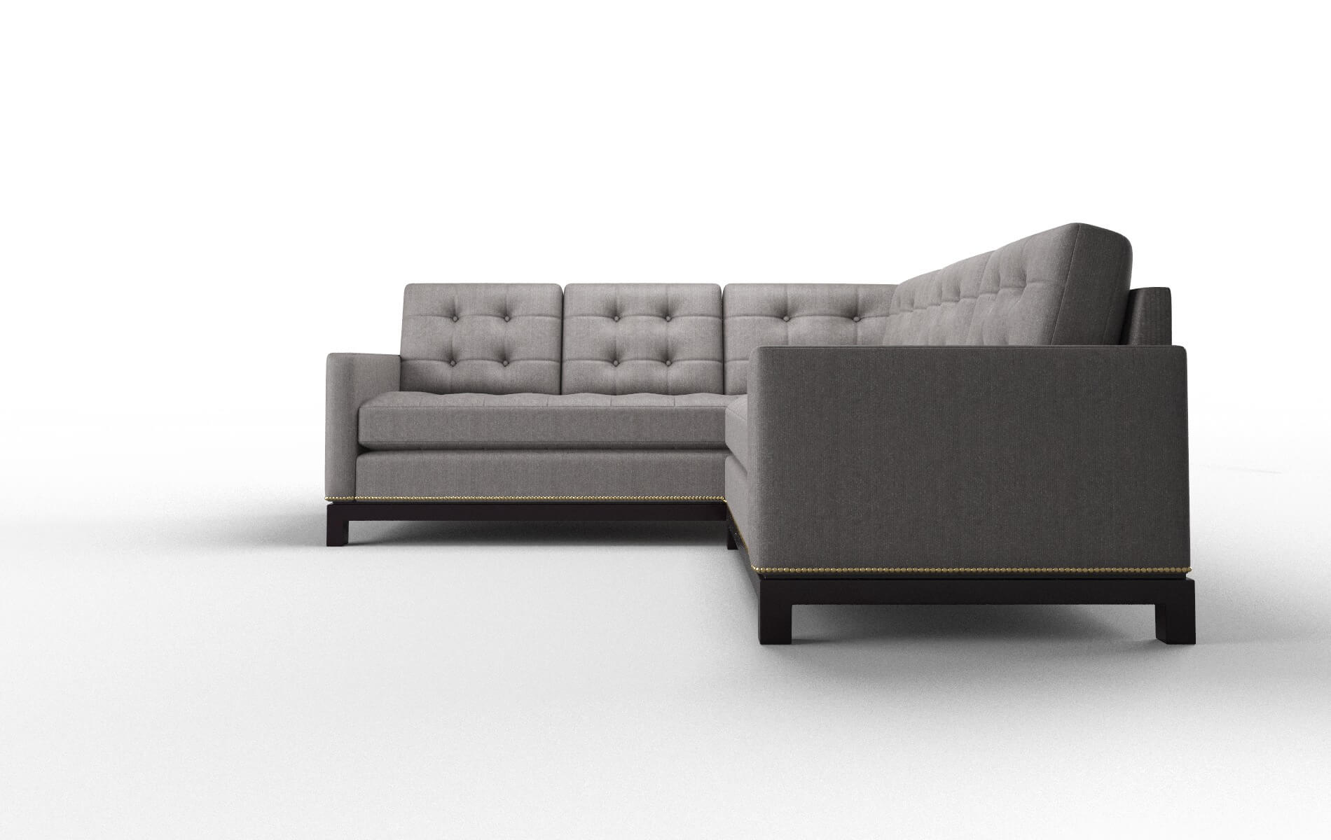 Davos Sasha Granite Sectional espresso legs 5