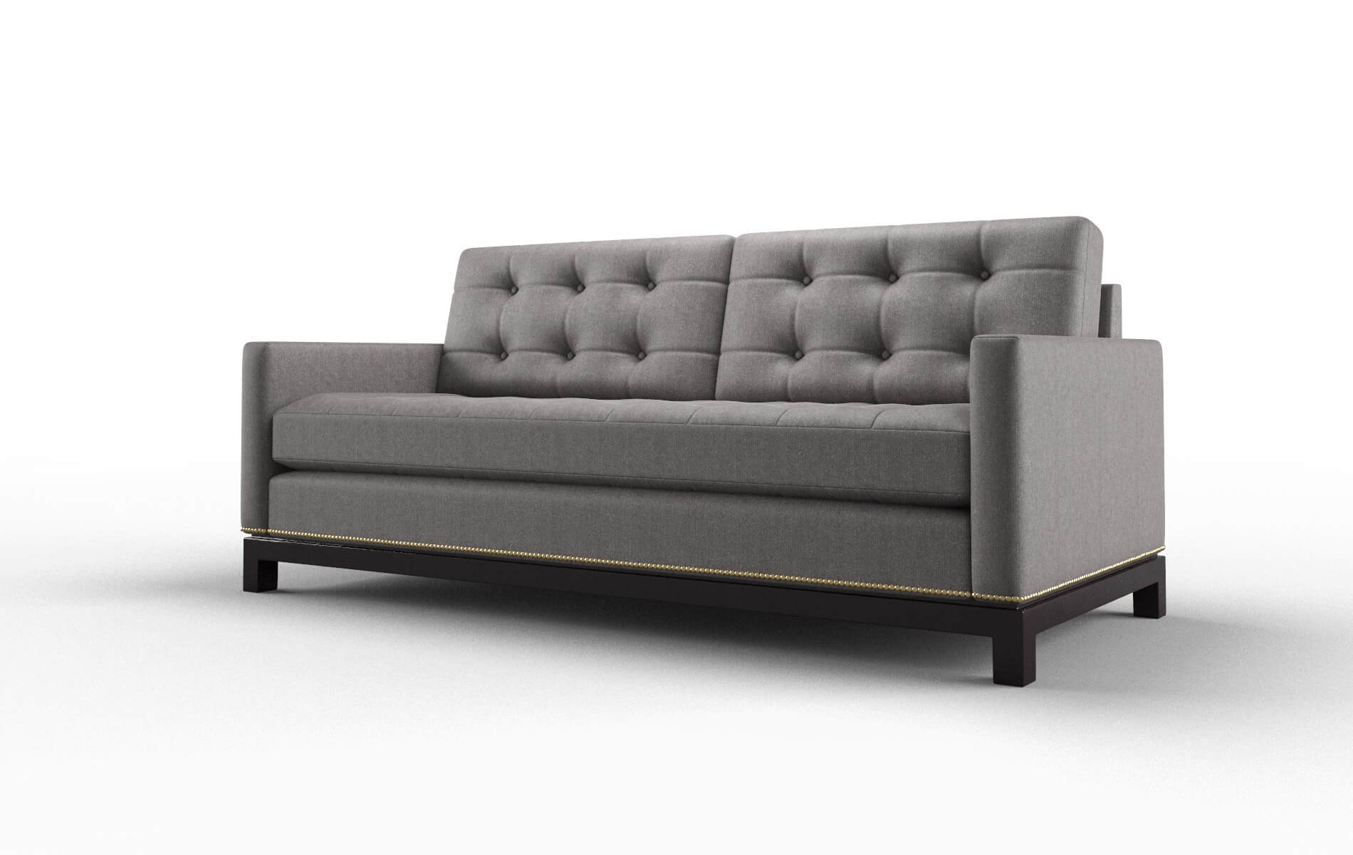 Davos Sasha Granite Sofa espresso legs 4