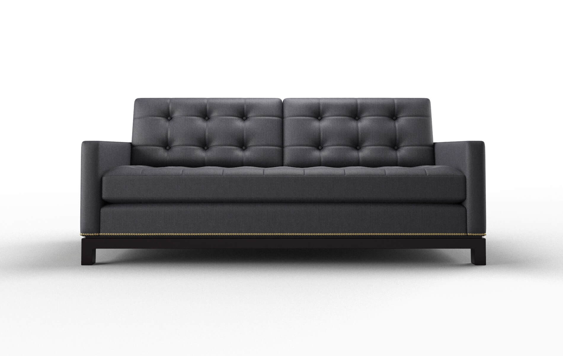 Davos Sasha Navy Sofa espresso legs 1