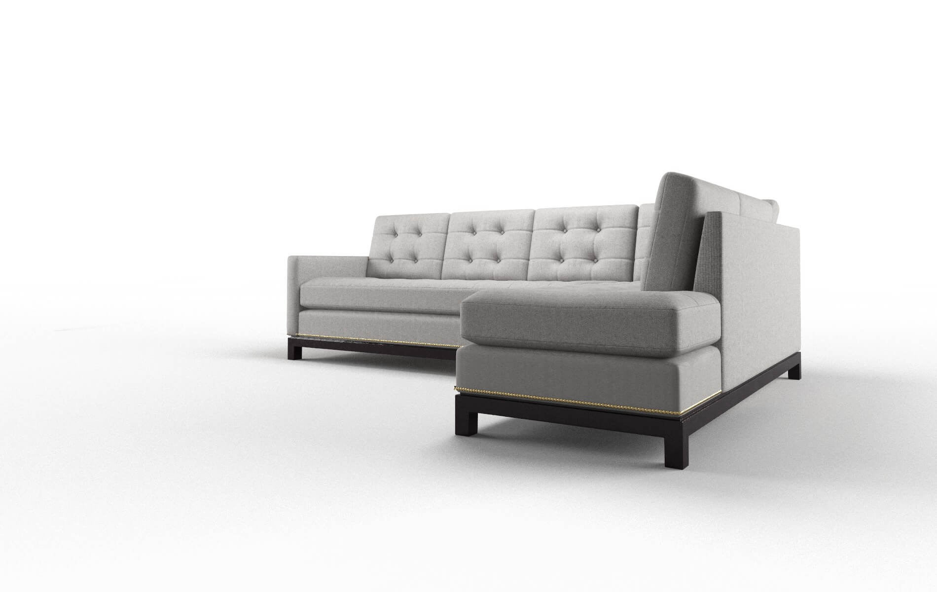 Davos Sasha Silver Panel espresso legs 4