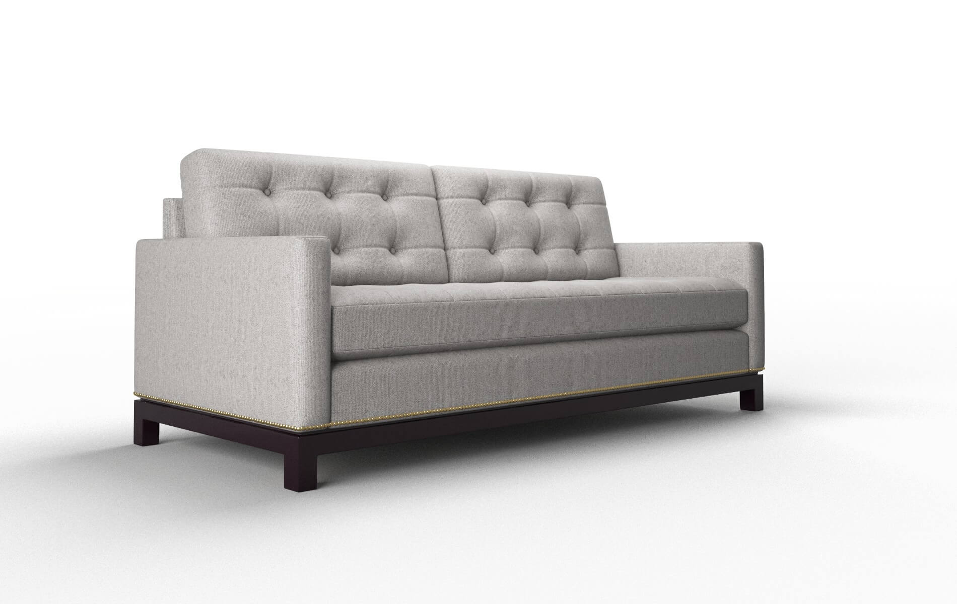 Davos Sasha Silver Sofa espresso legs 2