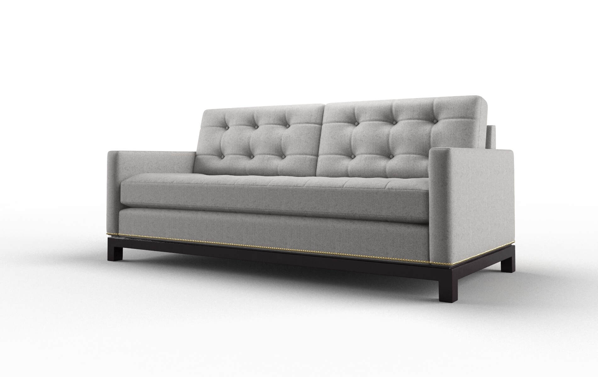 Davos Sasha Silver Sofa espresso legs 4