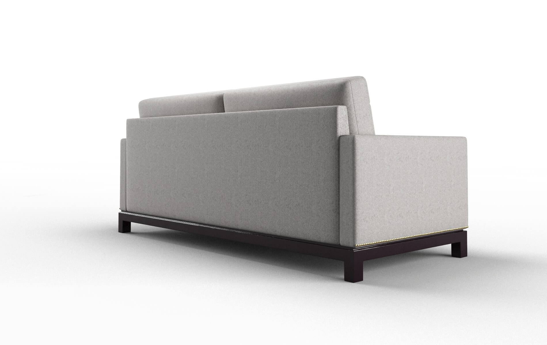 Davos Sasha Silver Sofa espresso legs 5