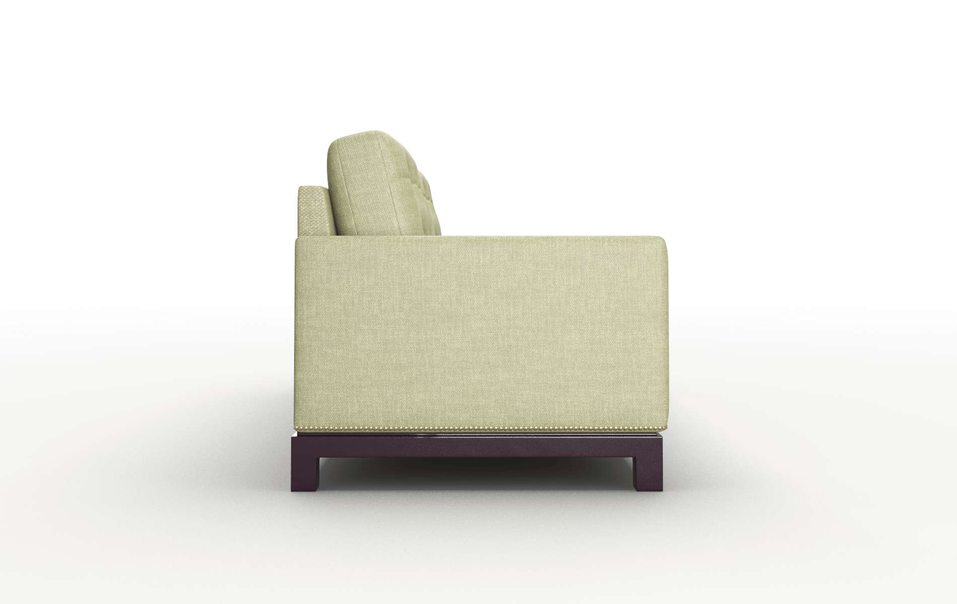 Davos Simplex Sour_apple Sofa espresso legs 3