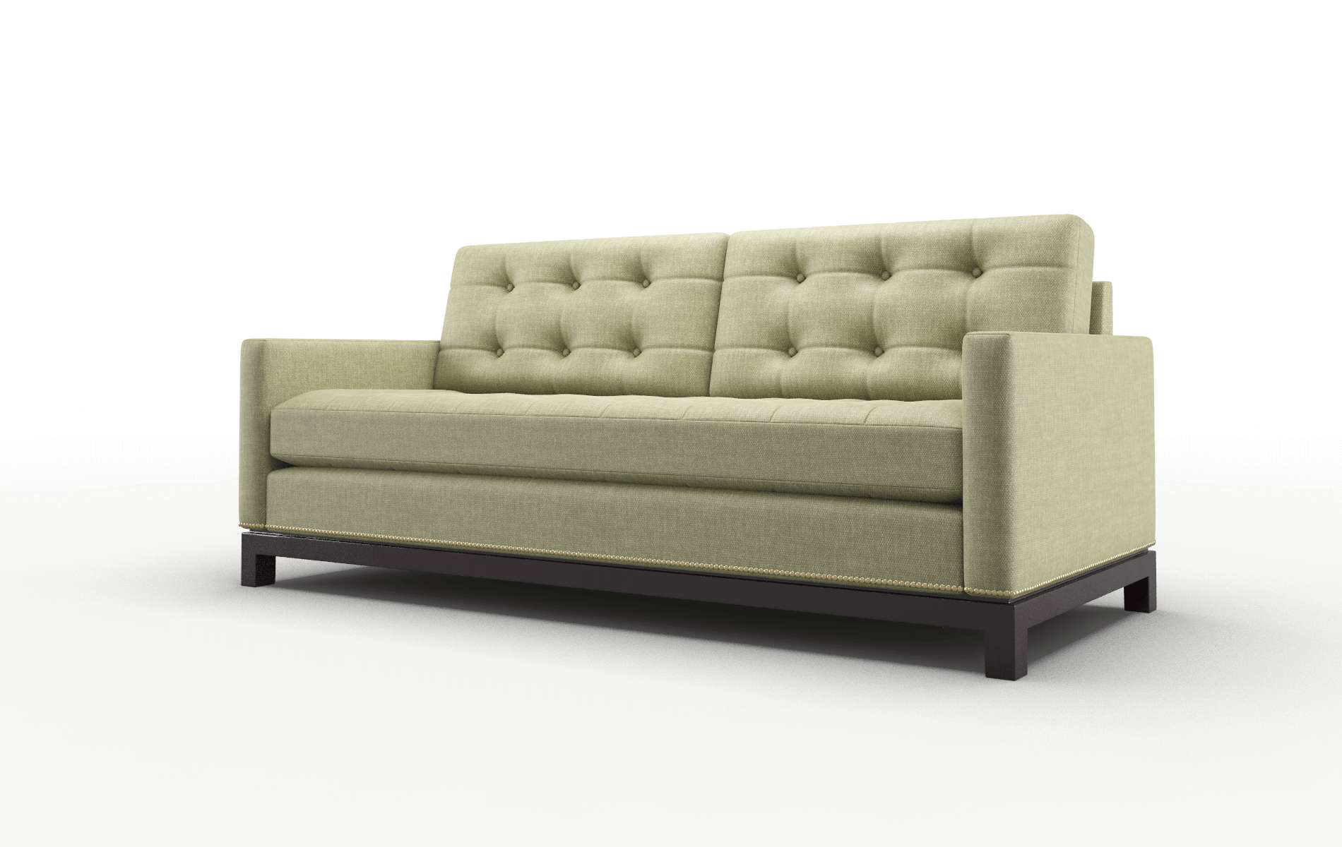 Davos Simplex Sour_apple Sofa espresso legs 4